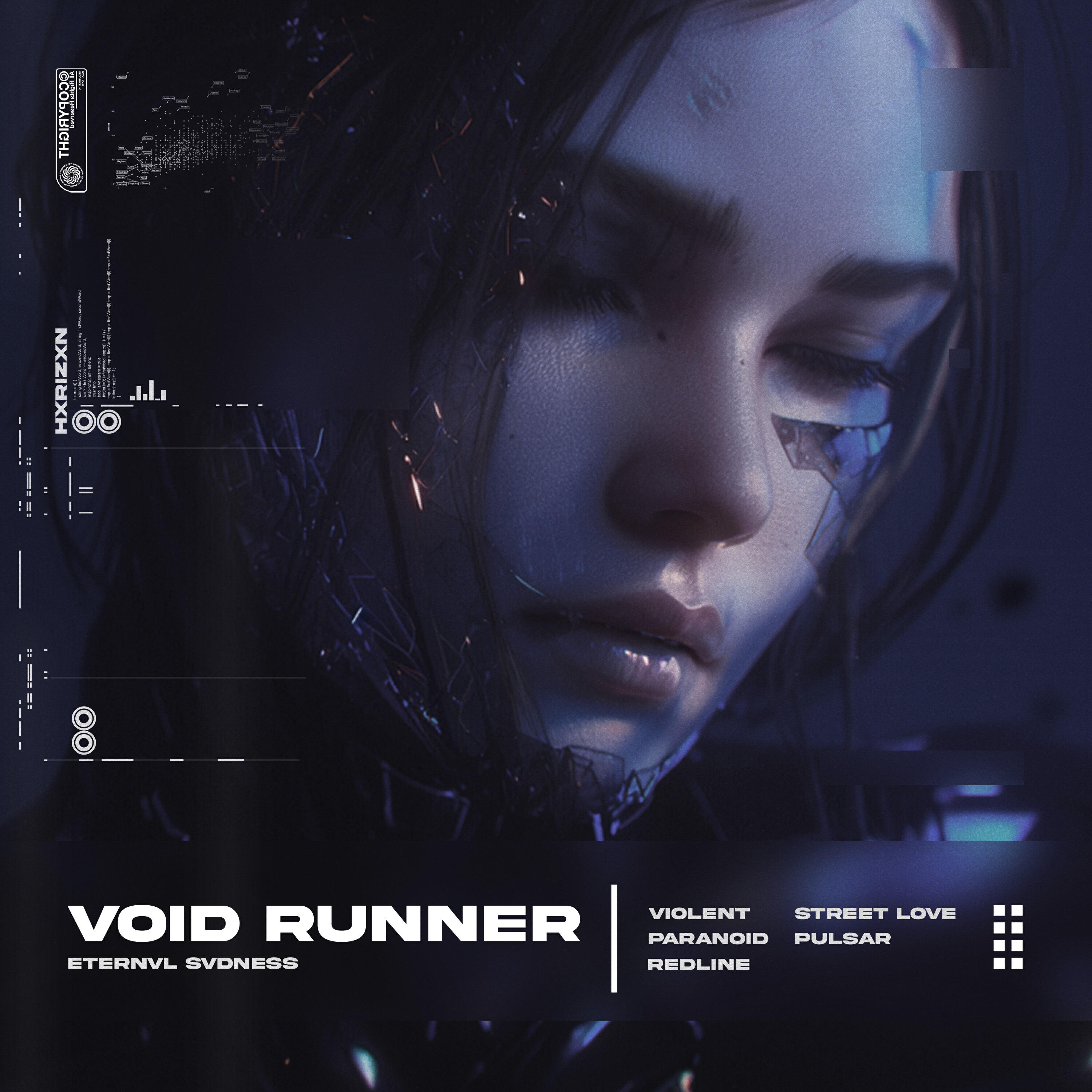 Альбом VOID RUNNER исполнителя ETERNVL SVDNESS, HXRIZXN