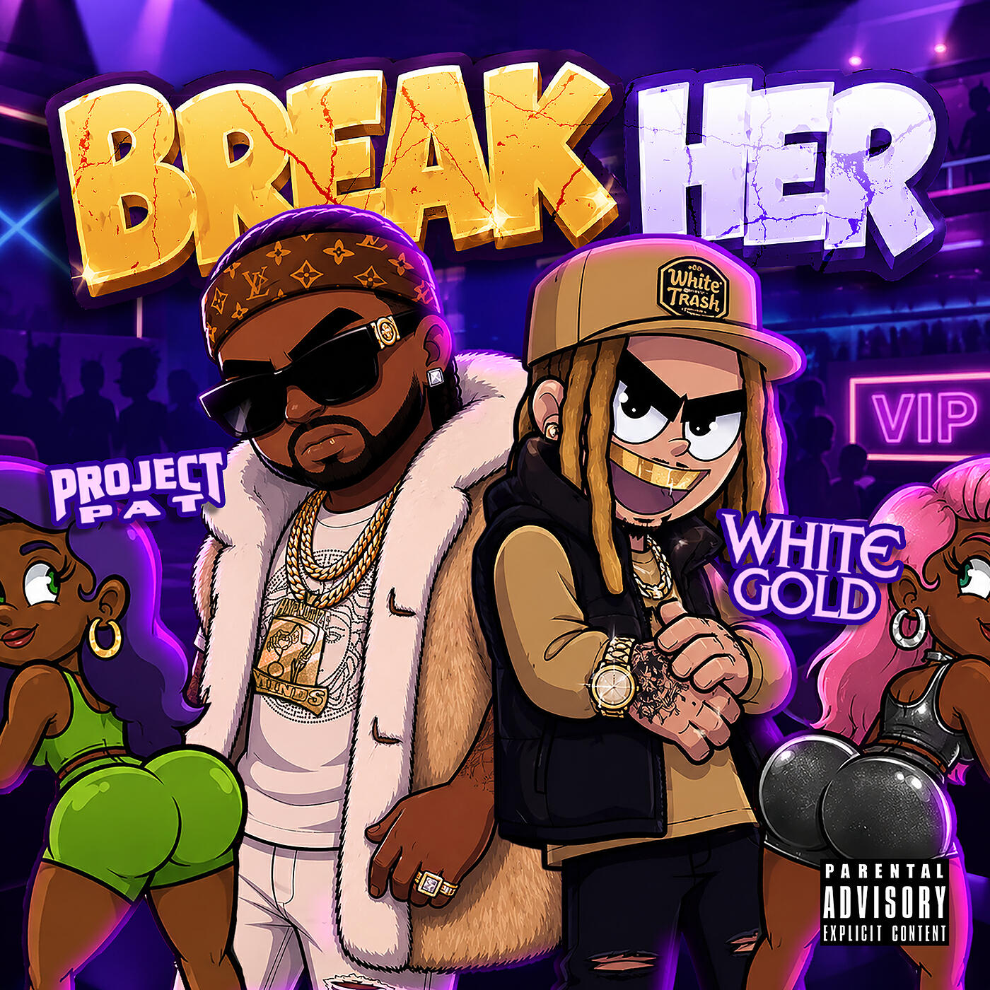 Альбом Break Her исполнителя Whitegold, Project Pat