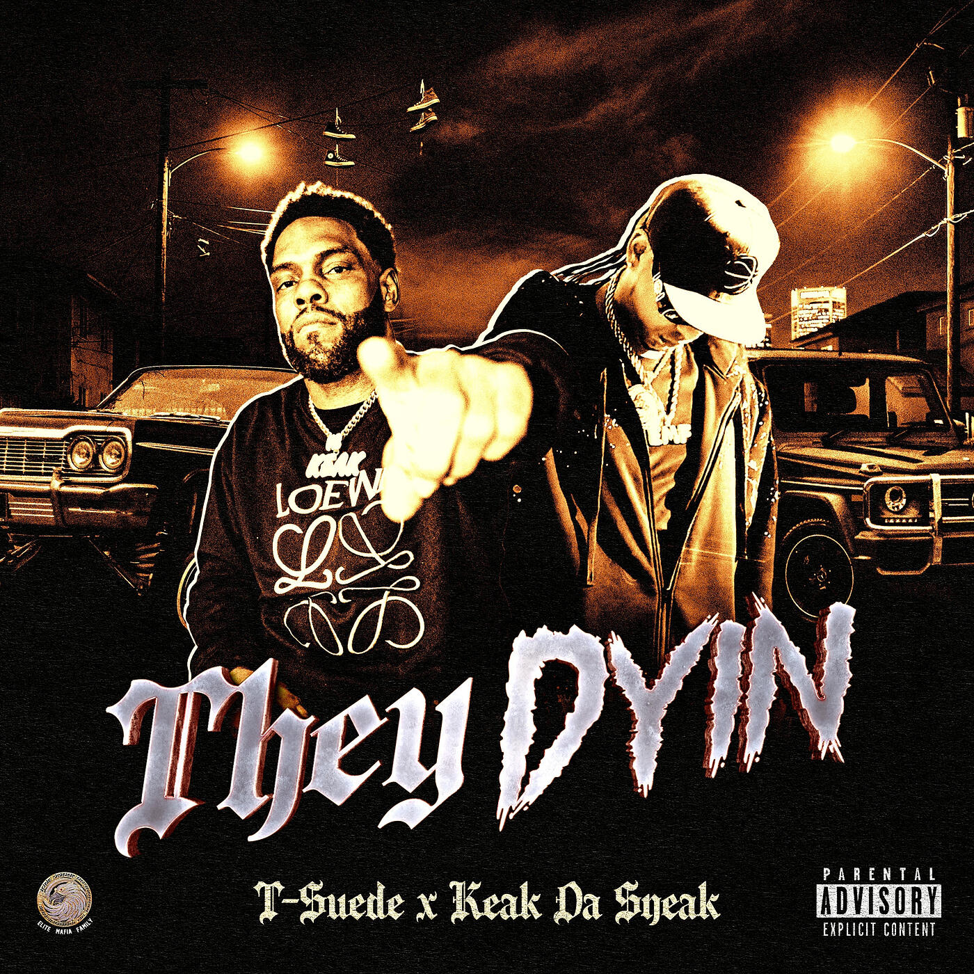Альбом They Dyin исполнителя T-Suede, Keak da Sneak