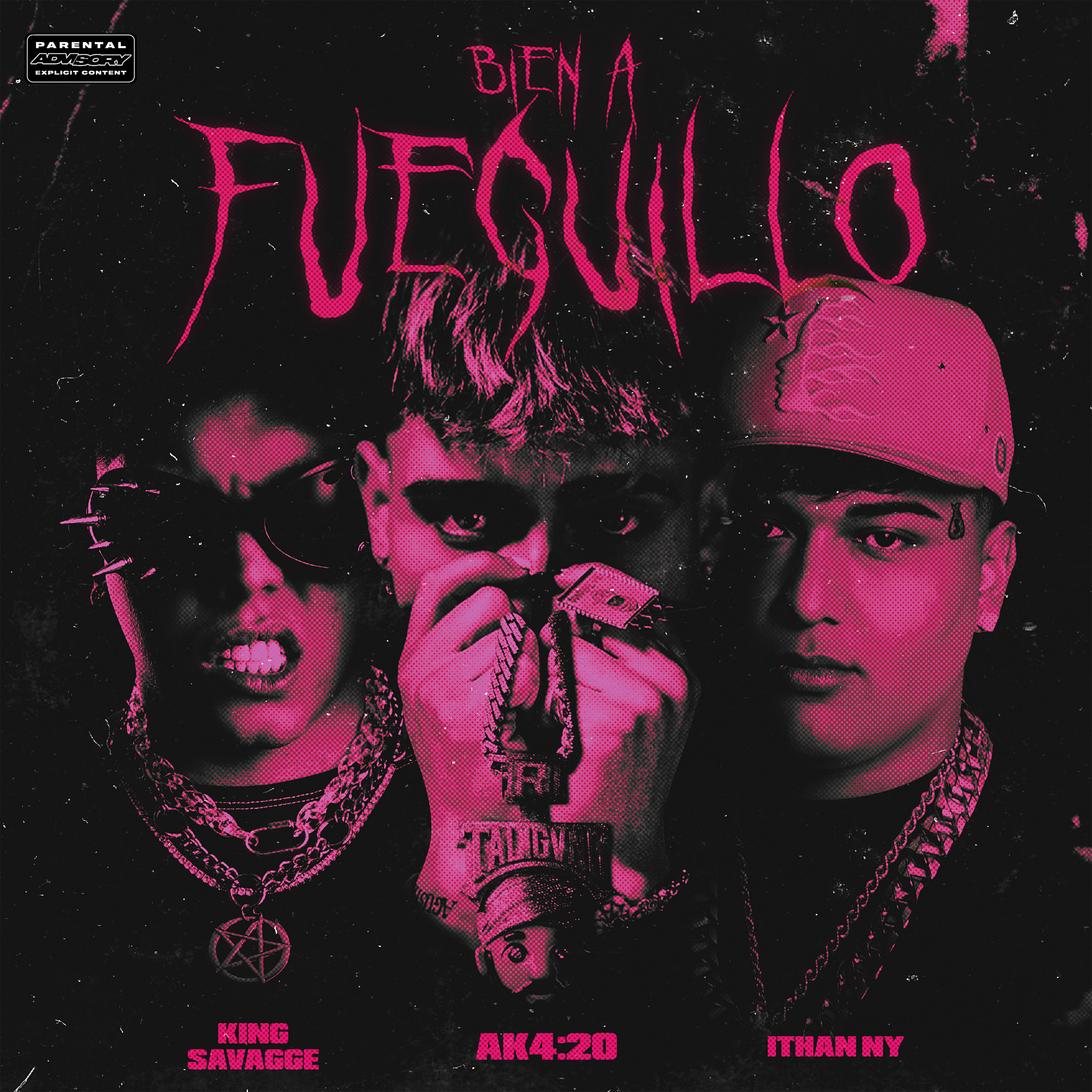 Альбом BIEN A FUEGUILLO исполнителя Ak4:20, King Savagge, ITHAN NY