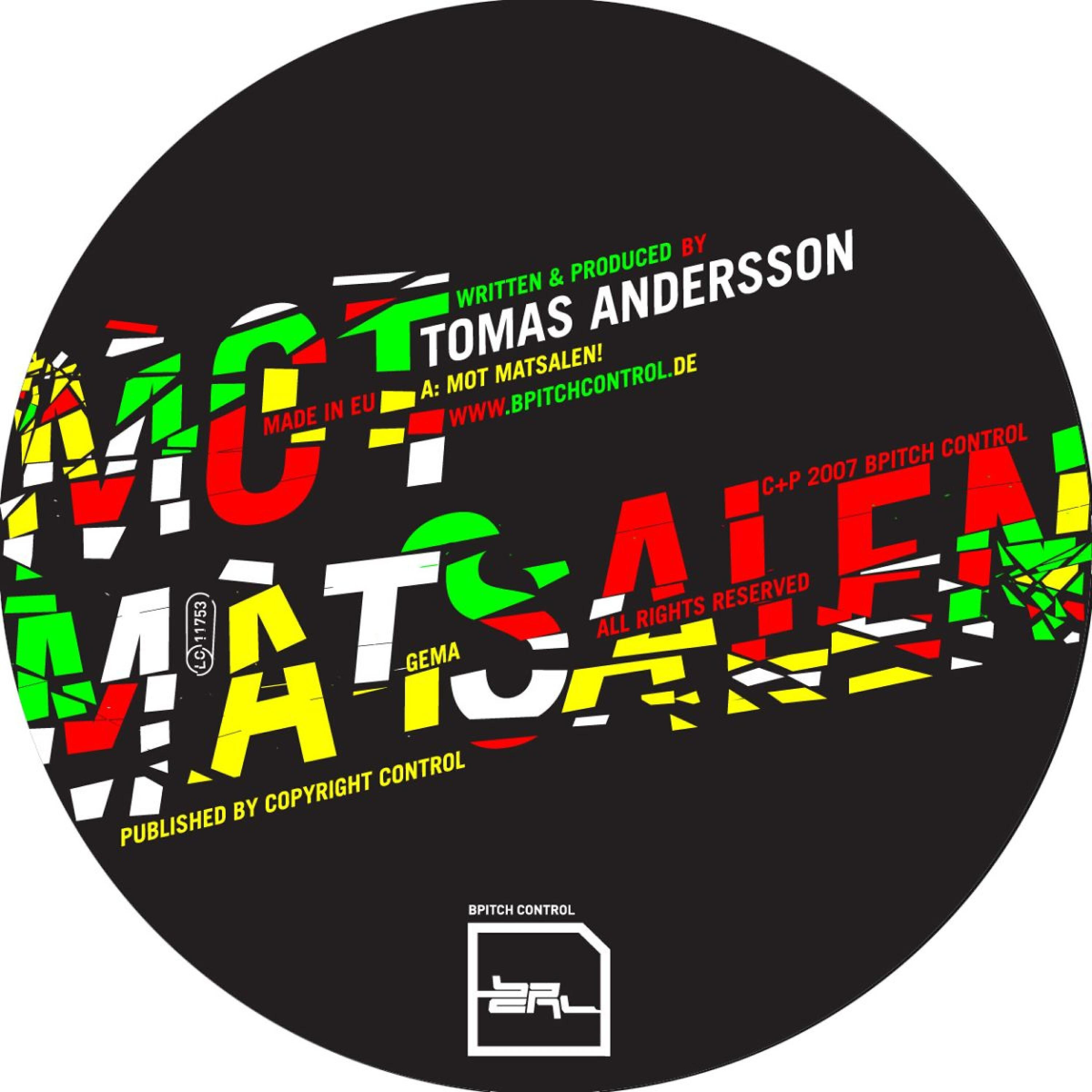 Альбом Mot matsalen! исполнителя Tomas Andersson