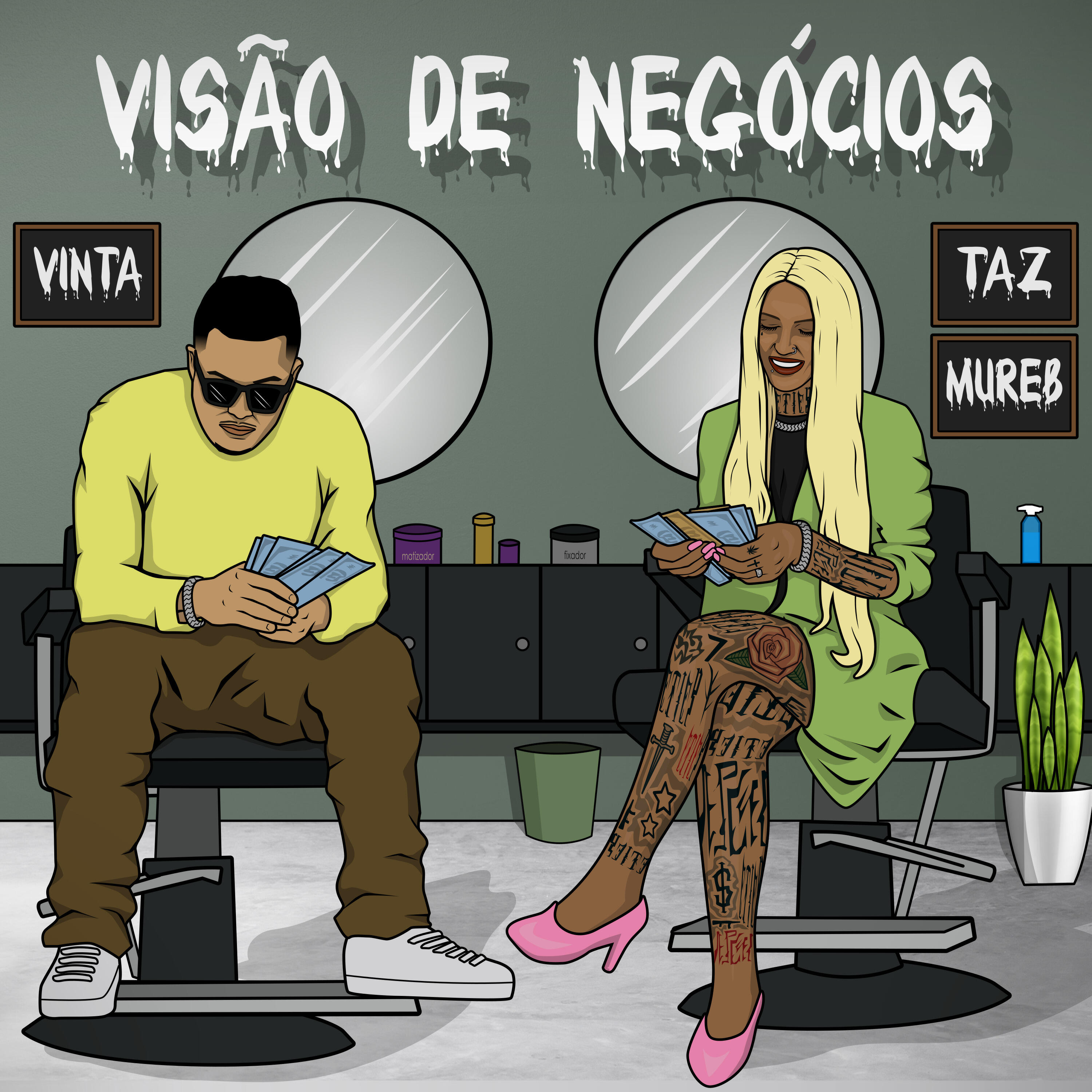 Альбом Visão de Negócios исполнителя Taz Mureb, Vinta