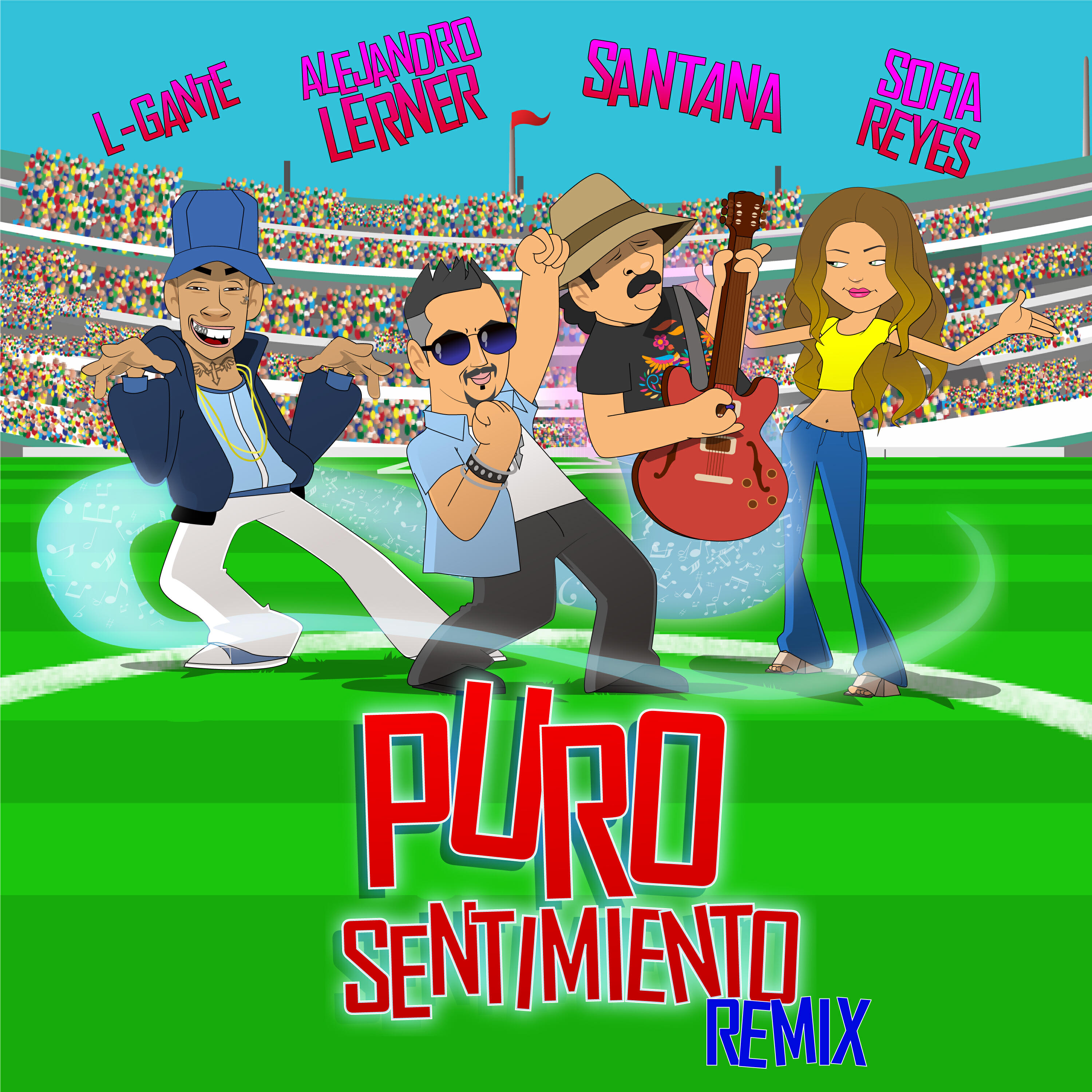 Альбом Puro Sentimiento (feat. Santana) [Remix] исполнителя Alejandro Lerner, Sofia Reyes, L-Gante, Santana