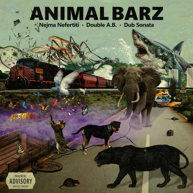 Альбом Animal Barz (Deluxe LP) исполнителя Dub Sonata, Nejma Nefertiti, DOUBLE A.B., Tone Spliff, Napoleon da Legend, Muja Messiah
