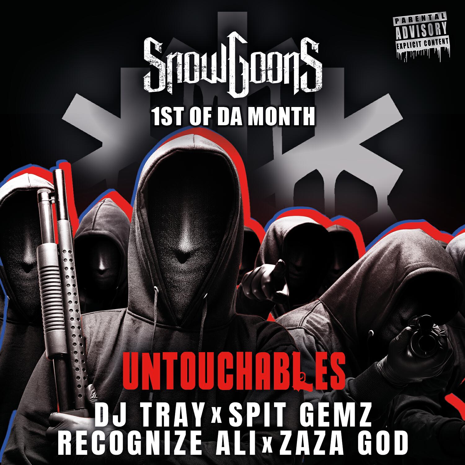 Альбом Untouchables исполнителя DJ Tray, Spit Gemz, Recognize Ali, Zaza God, Snowgoons