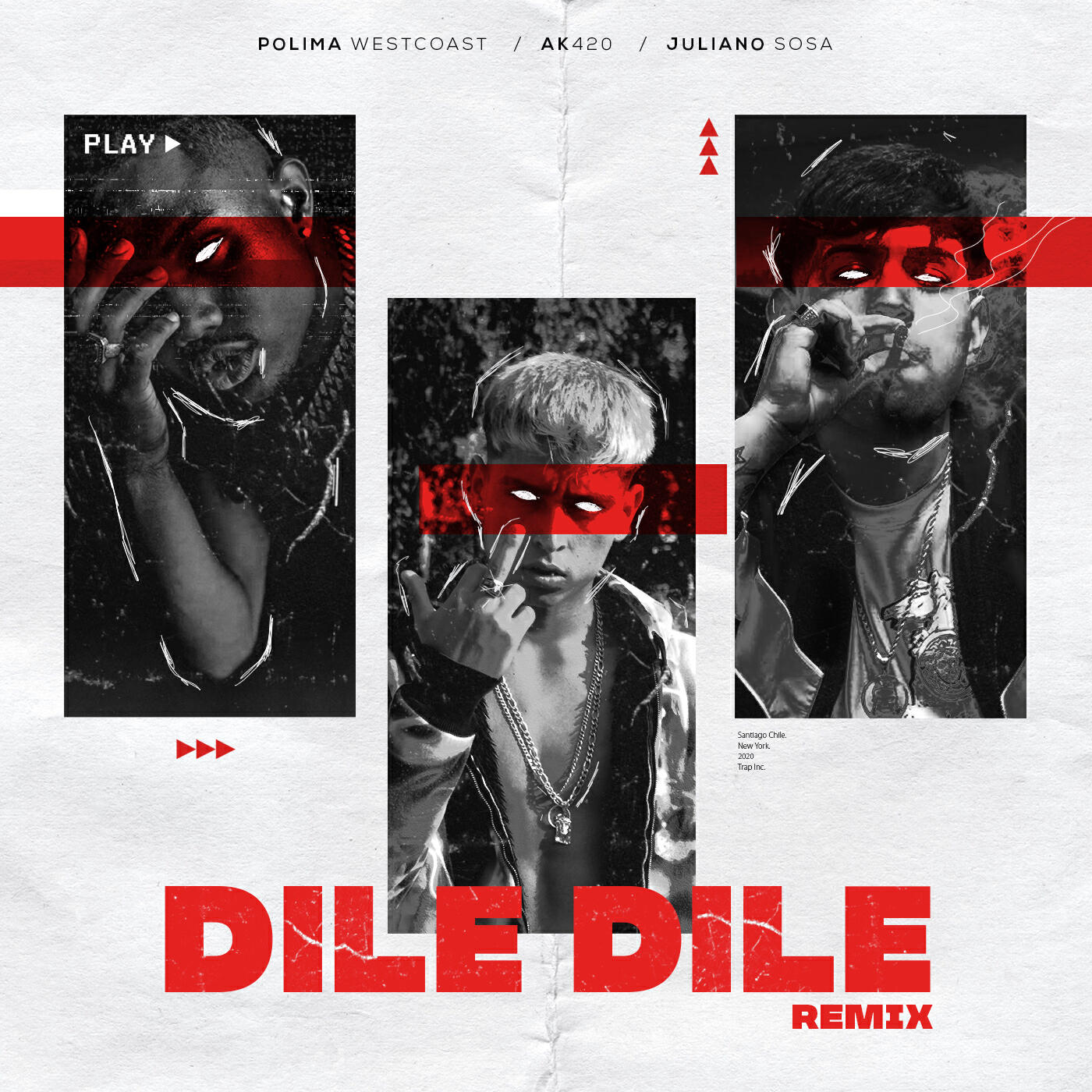 Альбом Dile Dile Remix исполнителя Polimá Westcoast, Ak4:20, JULIANNO SOSA