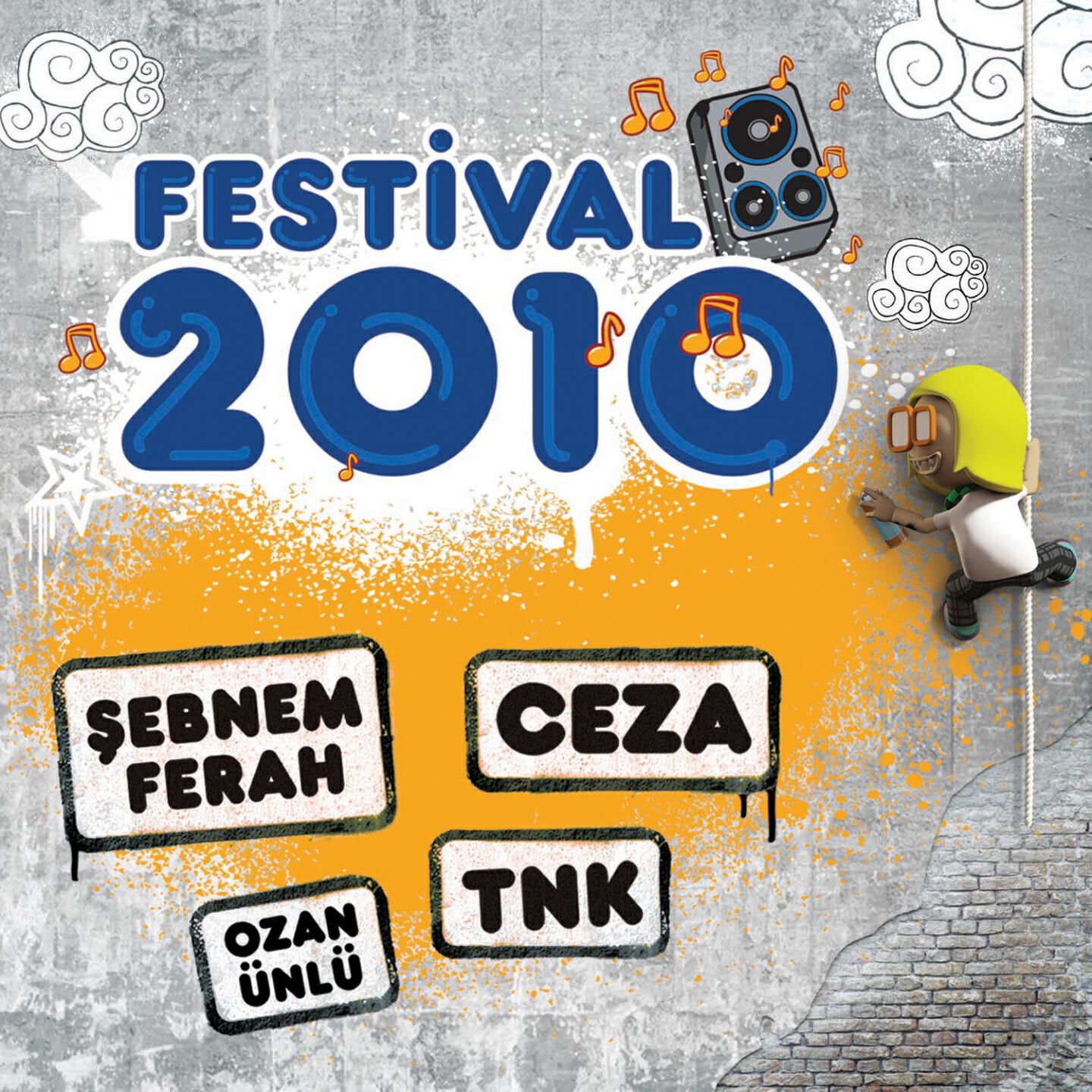 Альбом Festival 2010 исполнителя Şebnem Ferah, Ceza, Tnk, Ozan Ünlü