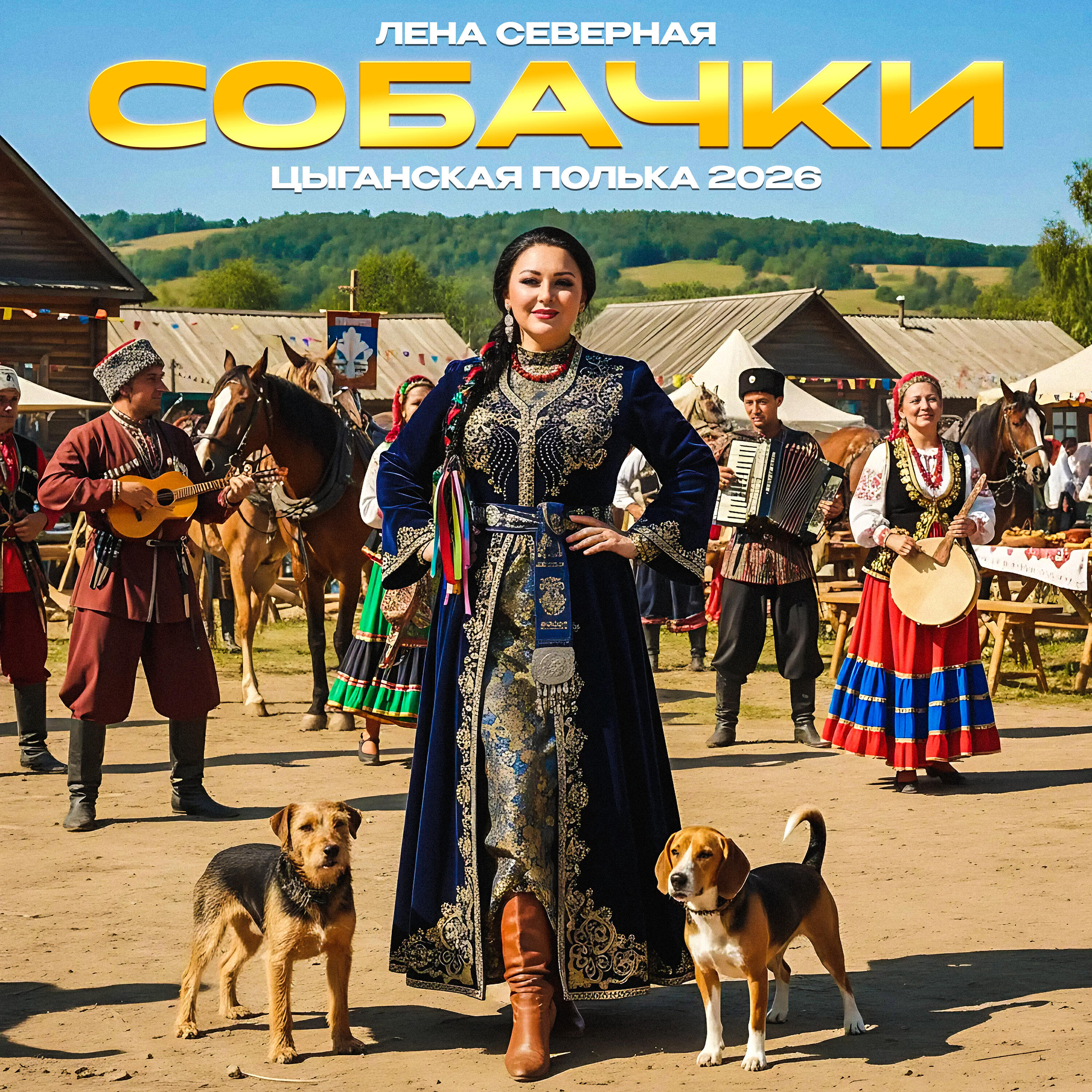 Альбом Собачки (Цыганская полька 2026) исполнителя Лена Северная