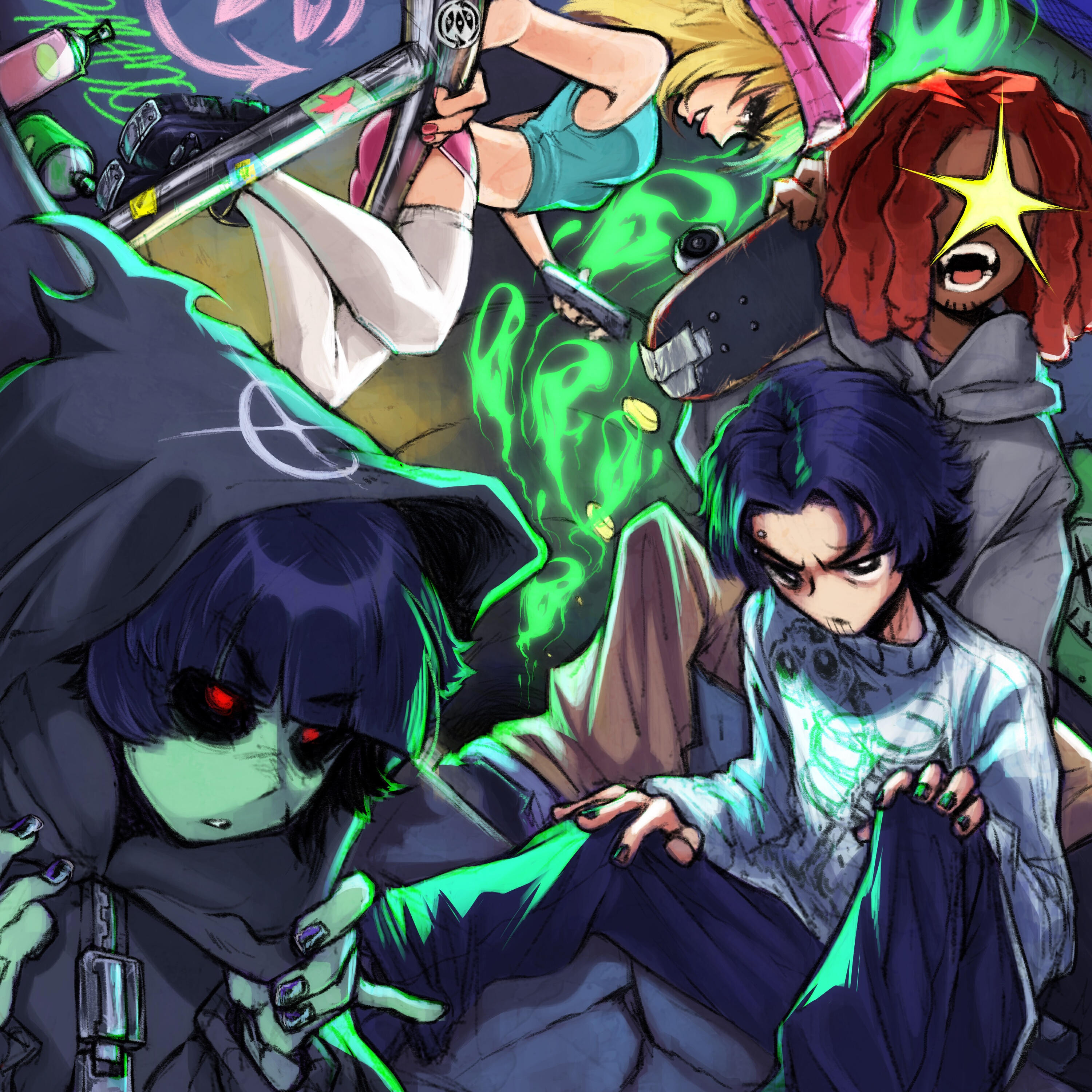 Альбом SUPPOSED TO DO исполнителя KARMAMØB, ISSBROKIE, Jenx2, SSJ Daki, Nuuma