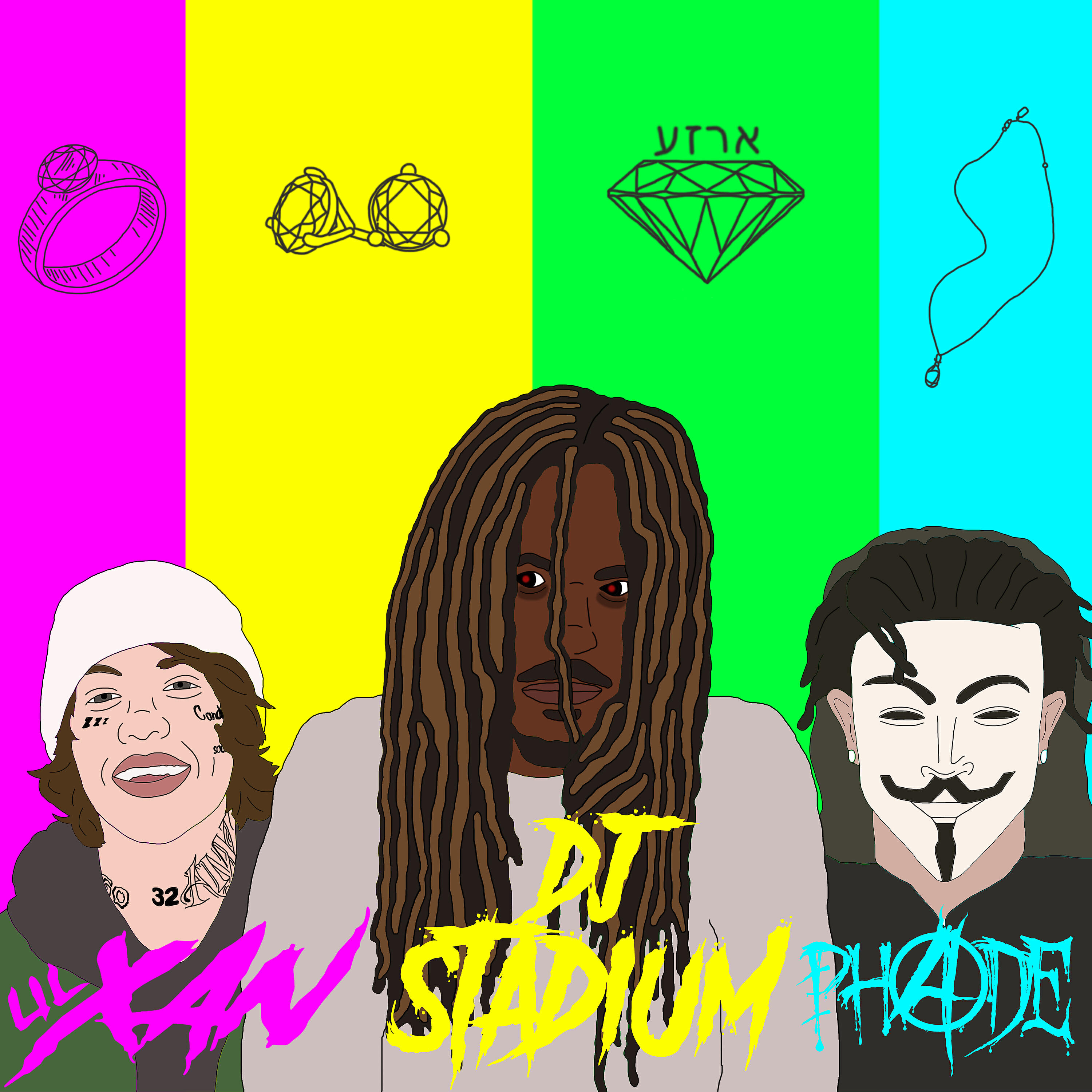 Альбом Jewelry исполнителя Ph4de, DJ Stadium, Lil Xan