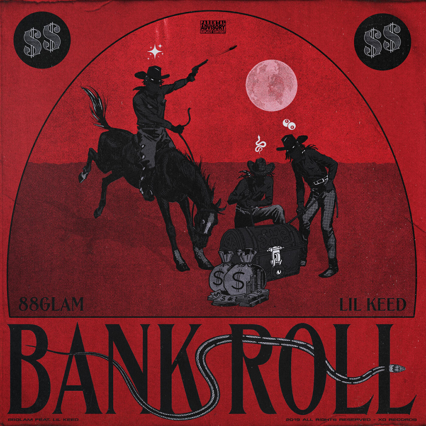 Lil keed, 88GLAM - Bankroll (feat. Lil Keed)