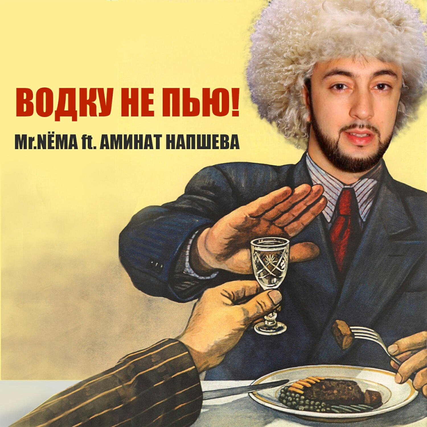 Альбом Водку не пью! (feat. Аминат Напшева) исполнителя Аминат Напшева, Mr. NËMA