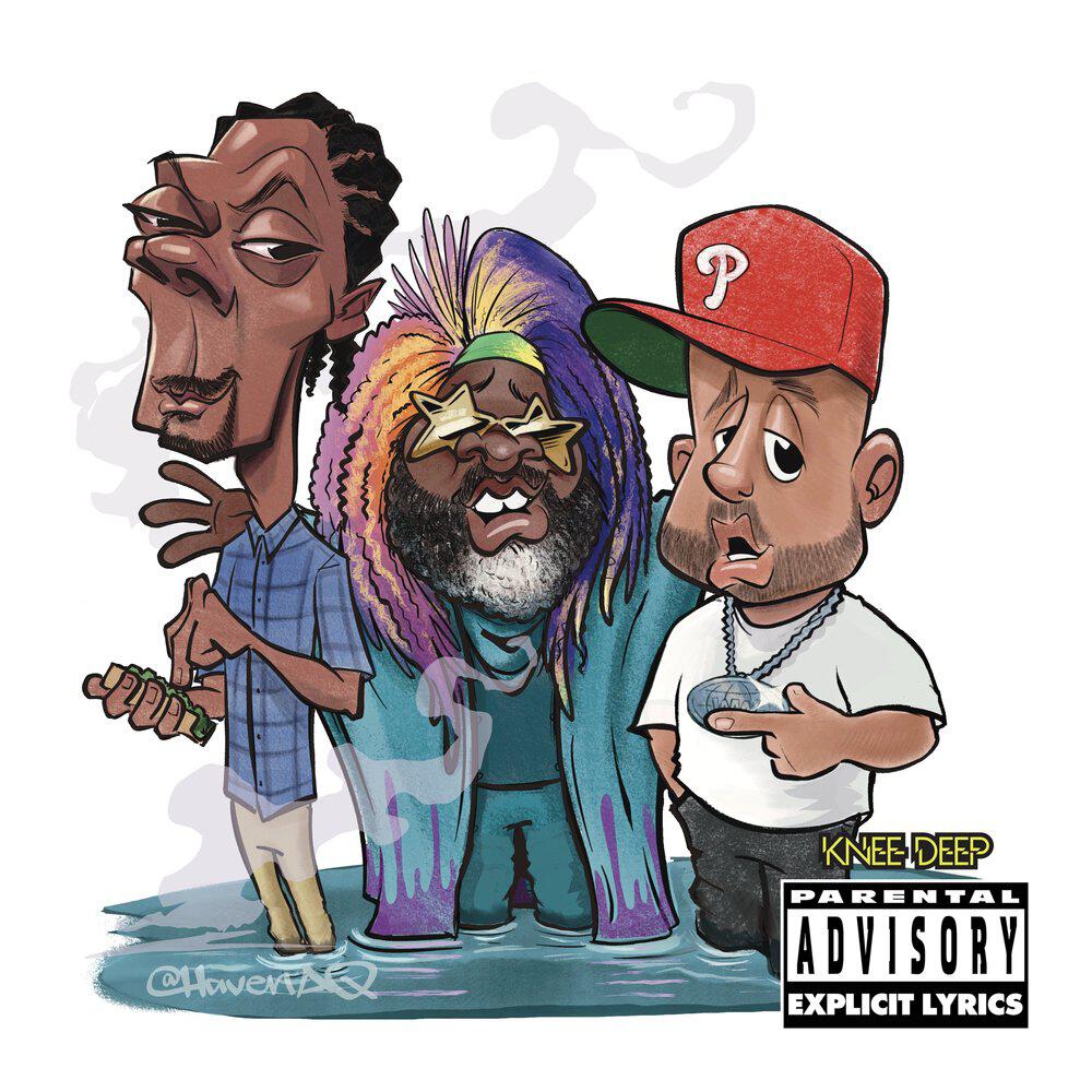 Альбом Knee Deep исполнителя Jay Worthy, George Clinton, LNDN DRGS, Snoop Dogg