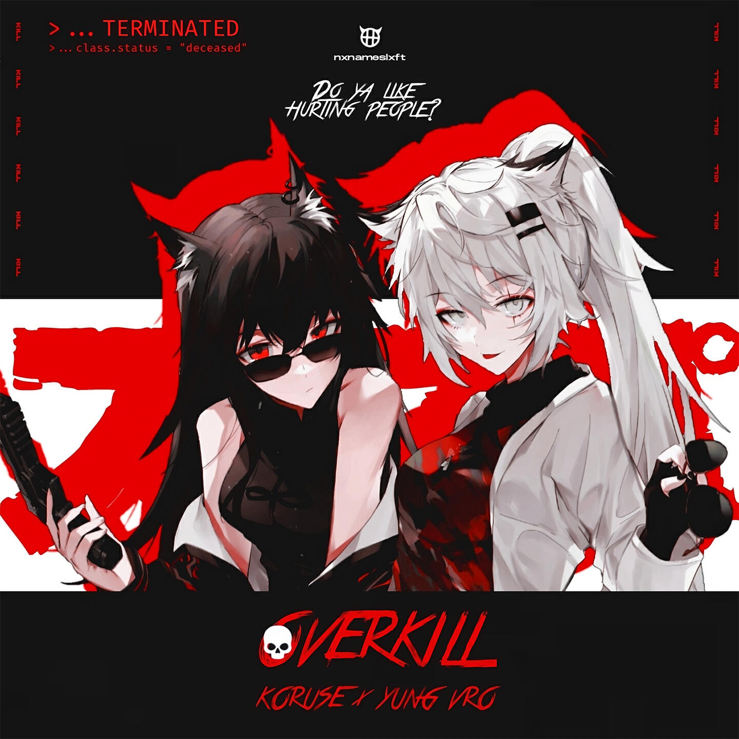 Альбом OVERKILL исполнителя KORUSE, YUNG VRO