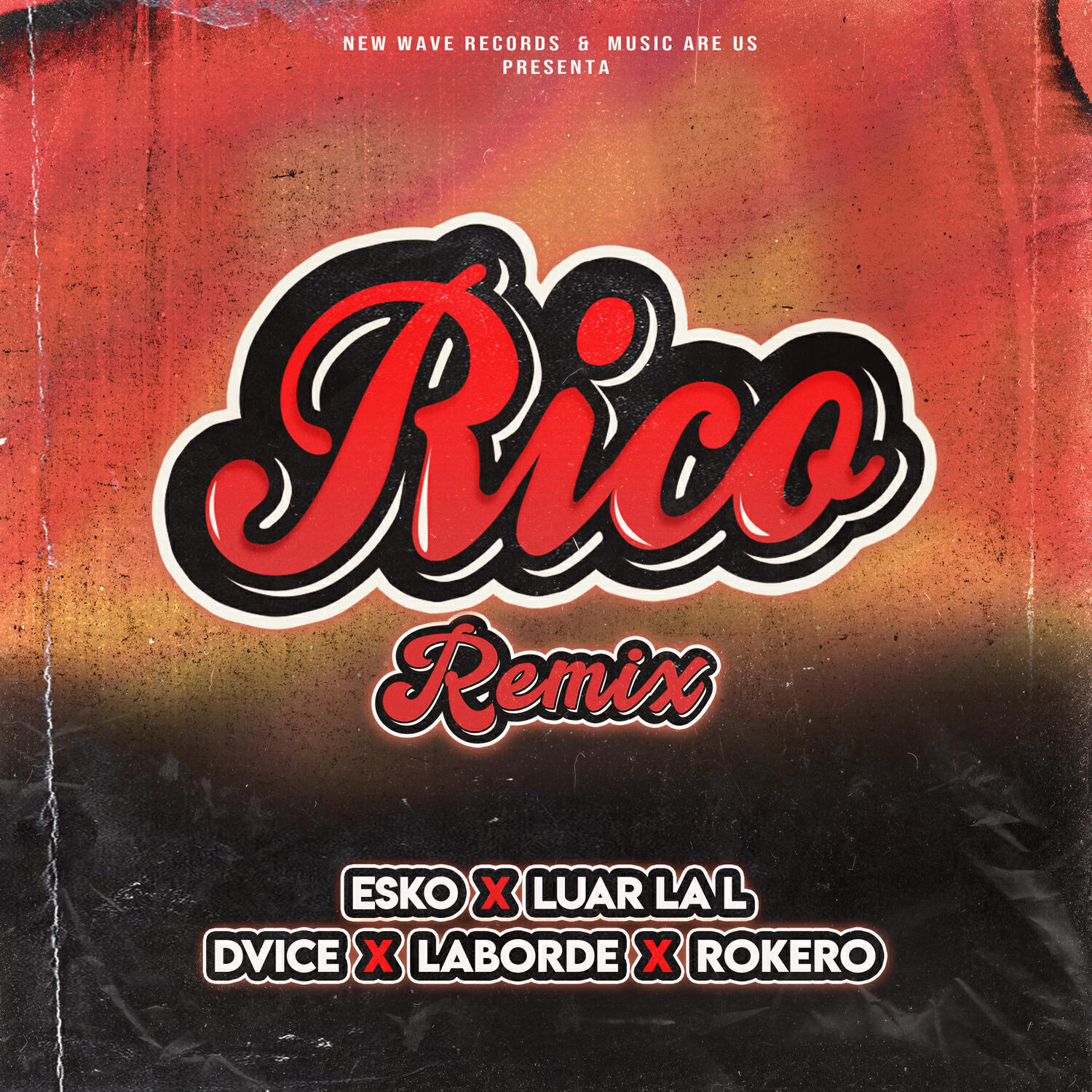 Dvice, Luar La L, Rokero, New Wave, Esko, Laborde - Rico - Remix