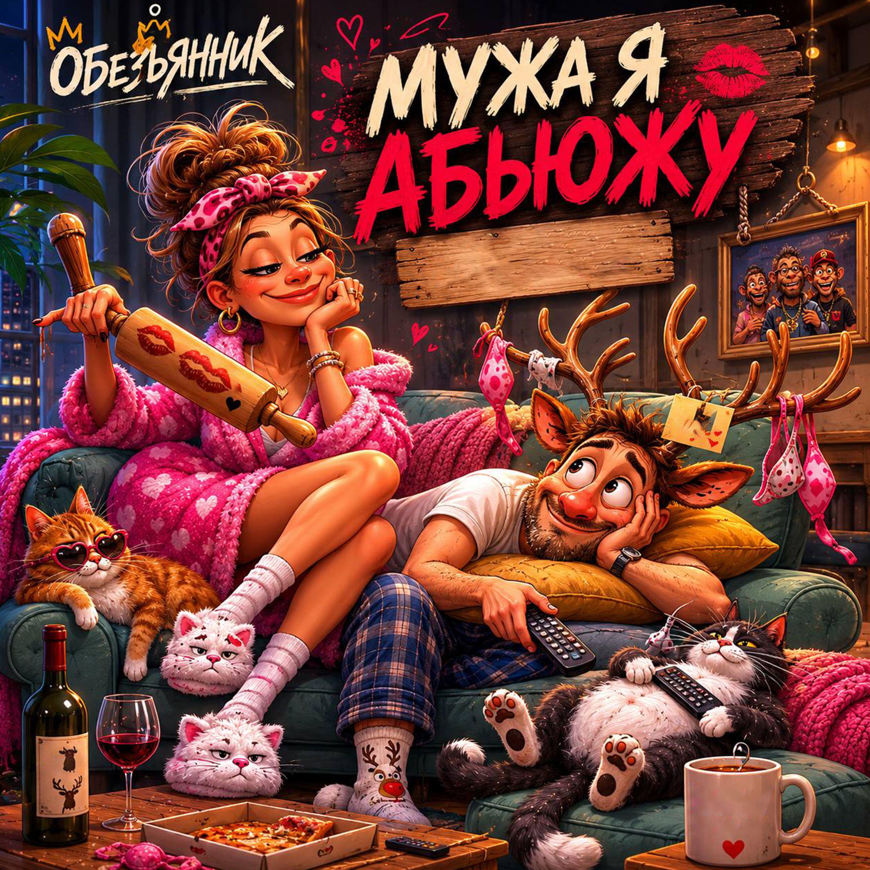 Альбом Мужа я абьюжу исполнителя Обезьянник