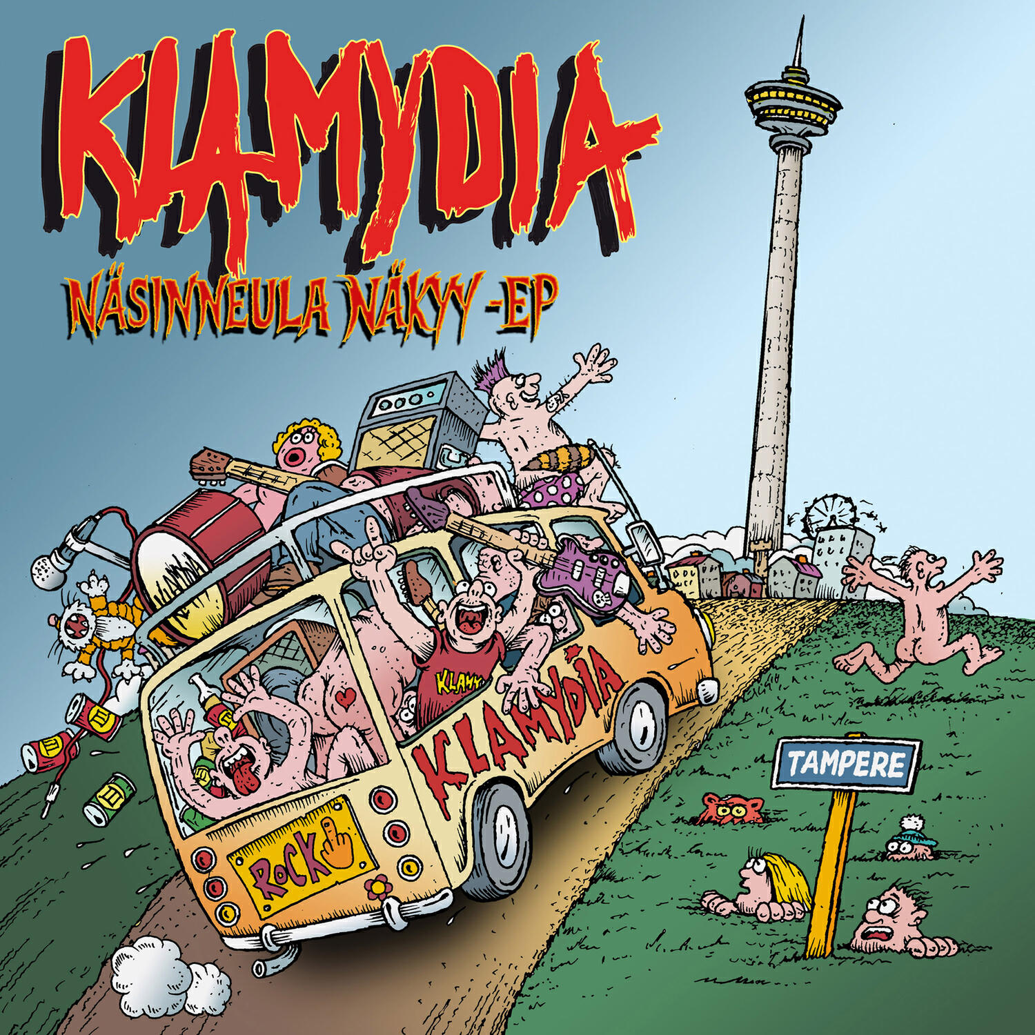Альбом Näsinneula näkyy исполнителя Klamydia