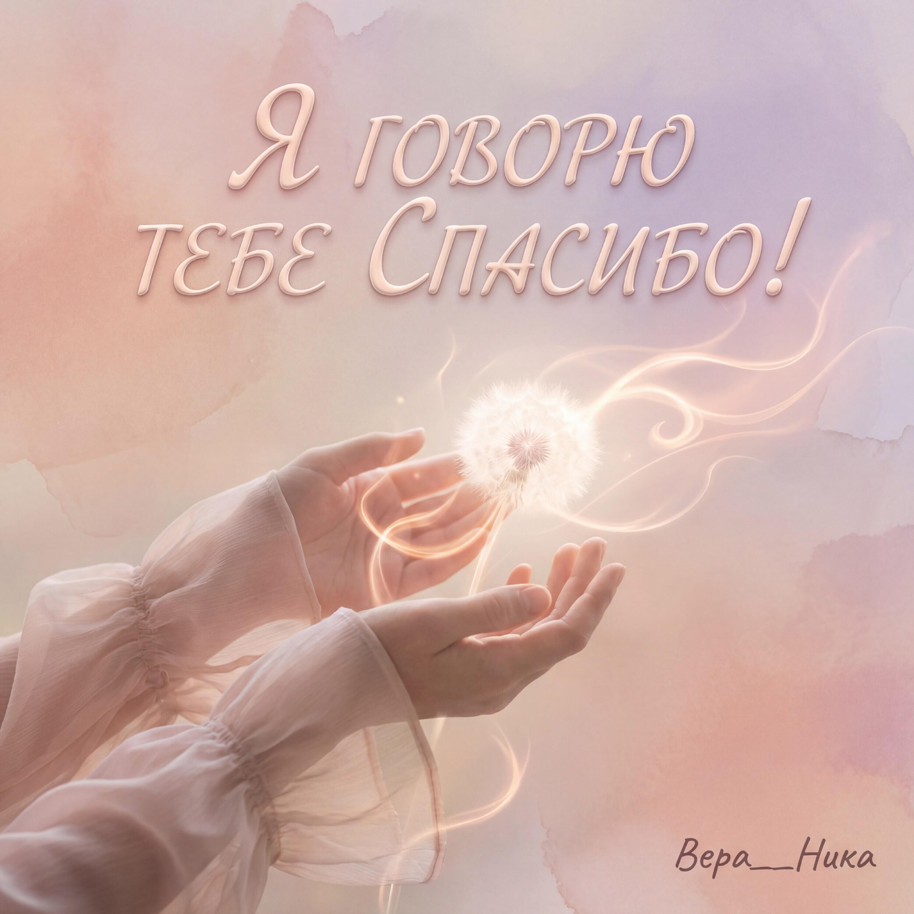 Альбом Я говорю тебе спасибо исполнителя Вера__Ника