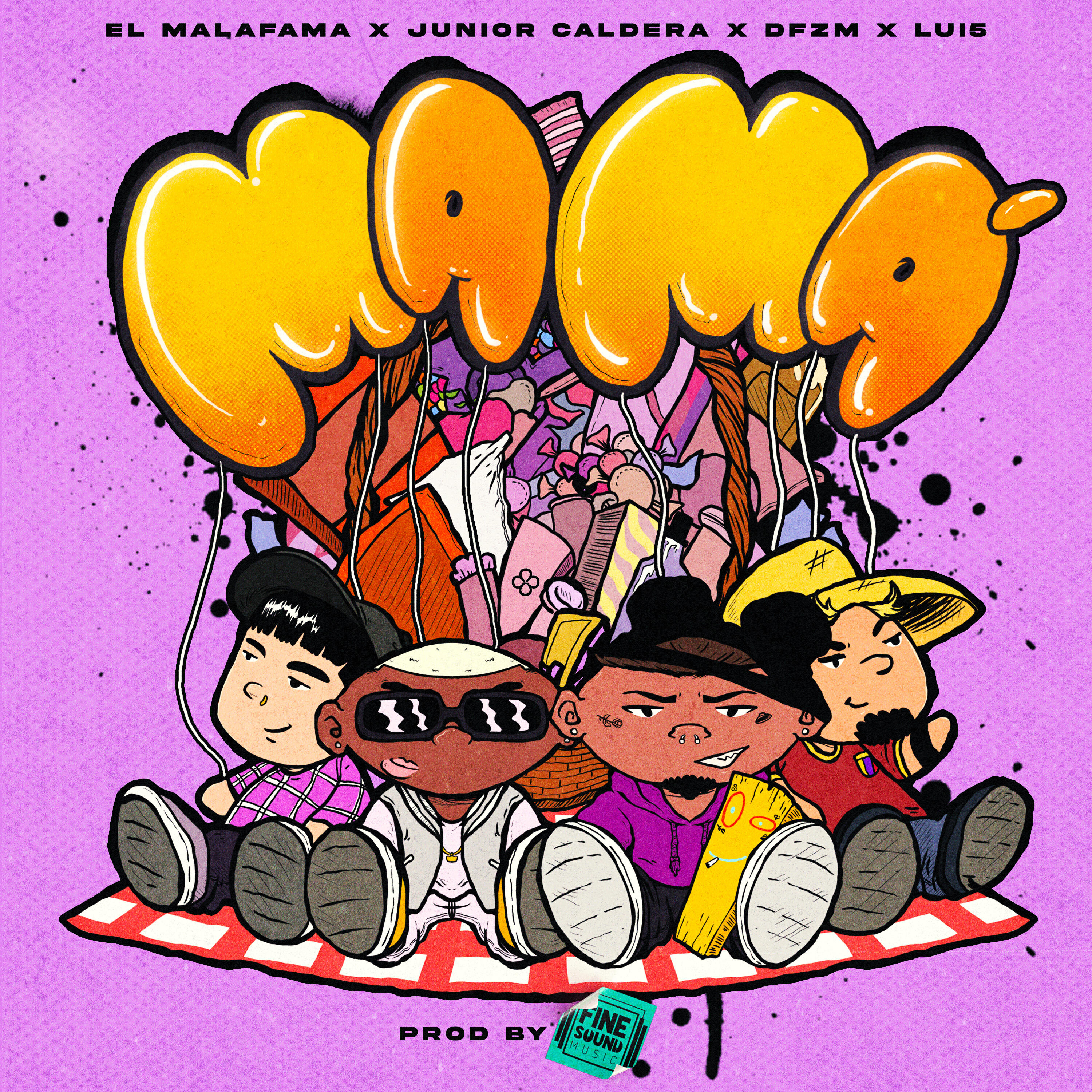 Альбом Mamá (feat. Lui5 & FineSound Music) исполнителя ElMalaFama, Junior Caldera, DFZM, FineSound Music, lui5
