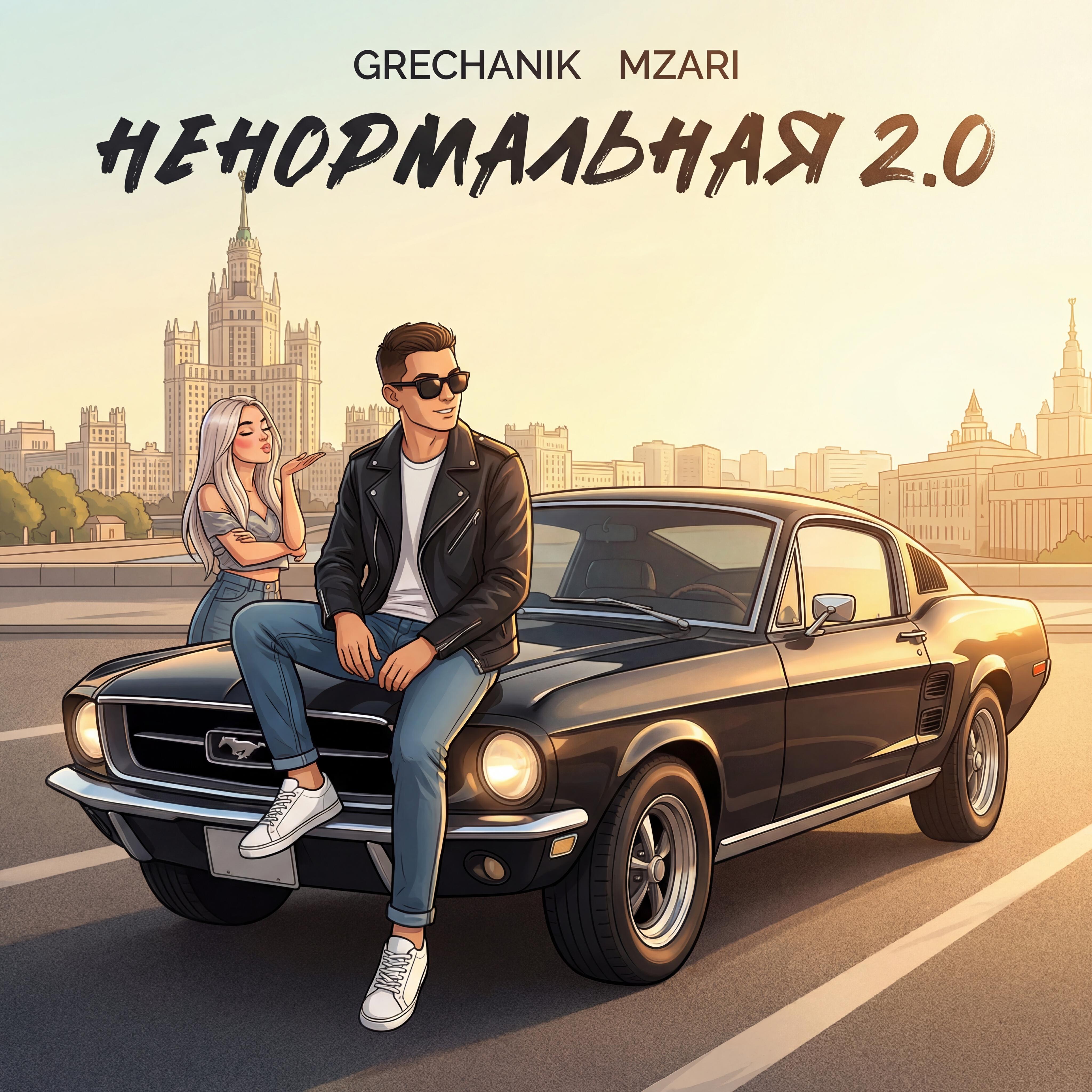 Альбом Ненормальная 2.0 исполнителя GRECHANIK, MZARI
