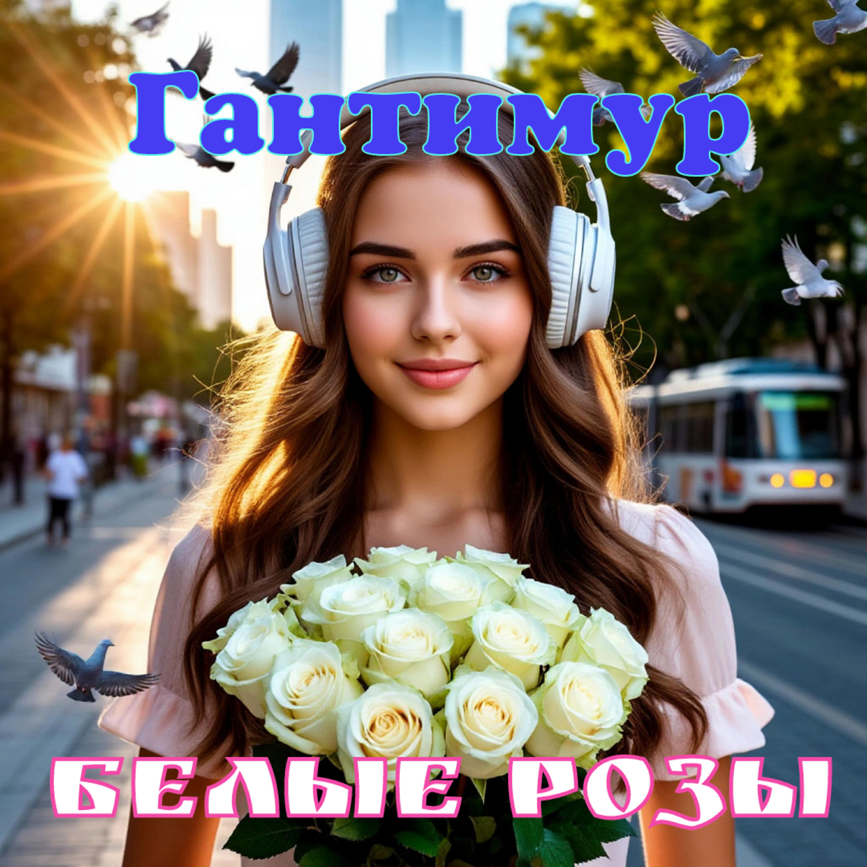 Белые розы