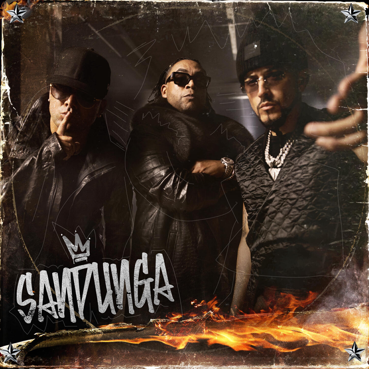 Альбом SANDUNGA исполнителя Yandel, Don Omar, Wisin