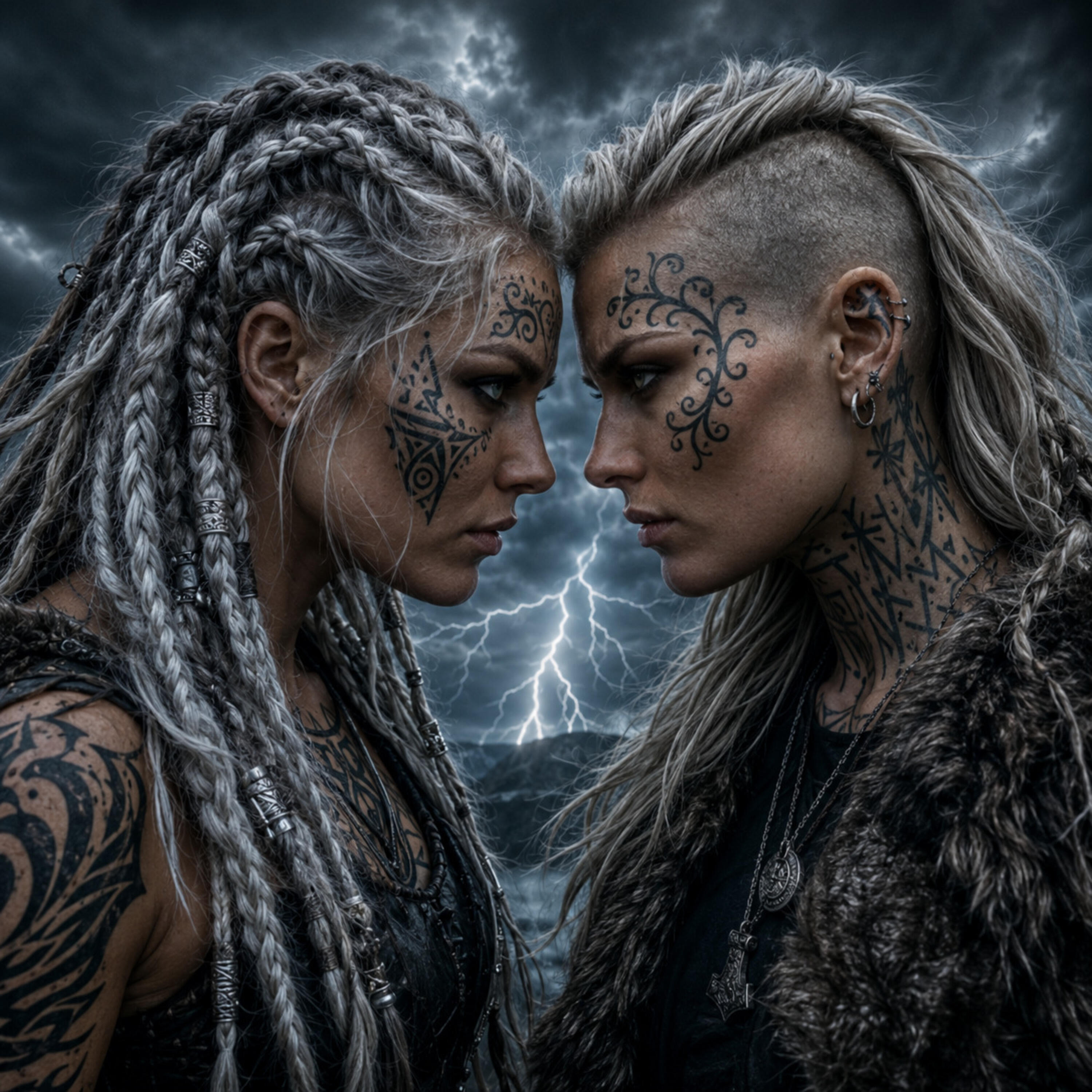 Альбом Runes In The Storm исполнителя Rune Maidens