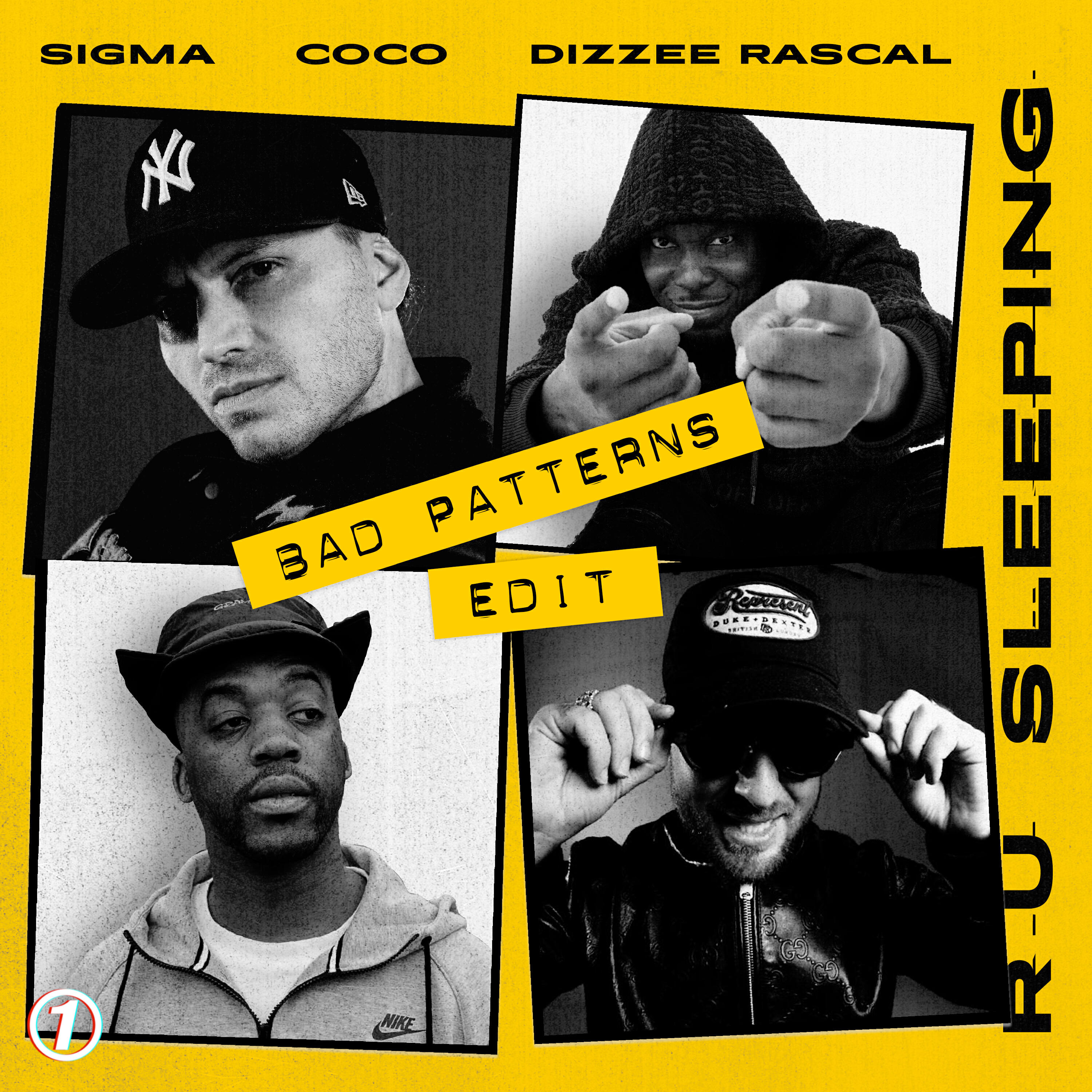 Альбом R U SLEEPING (Bad Patterns Edit) исполнителя Sigma, Dizzee Rascal, Bad Patterns, Coco