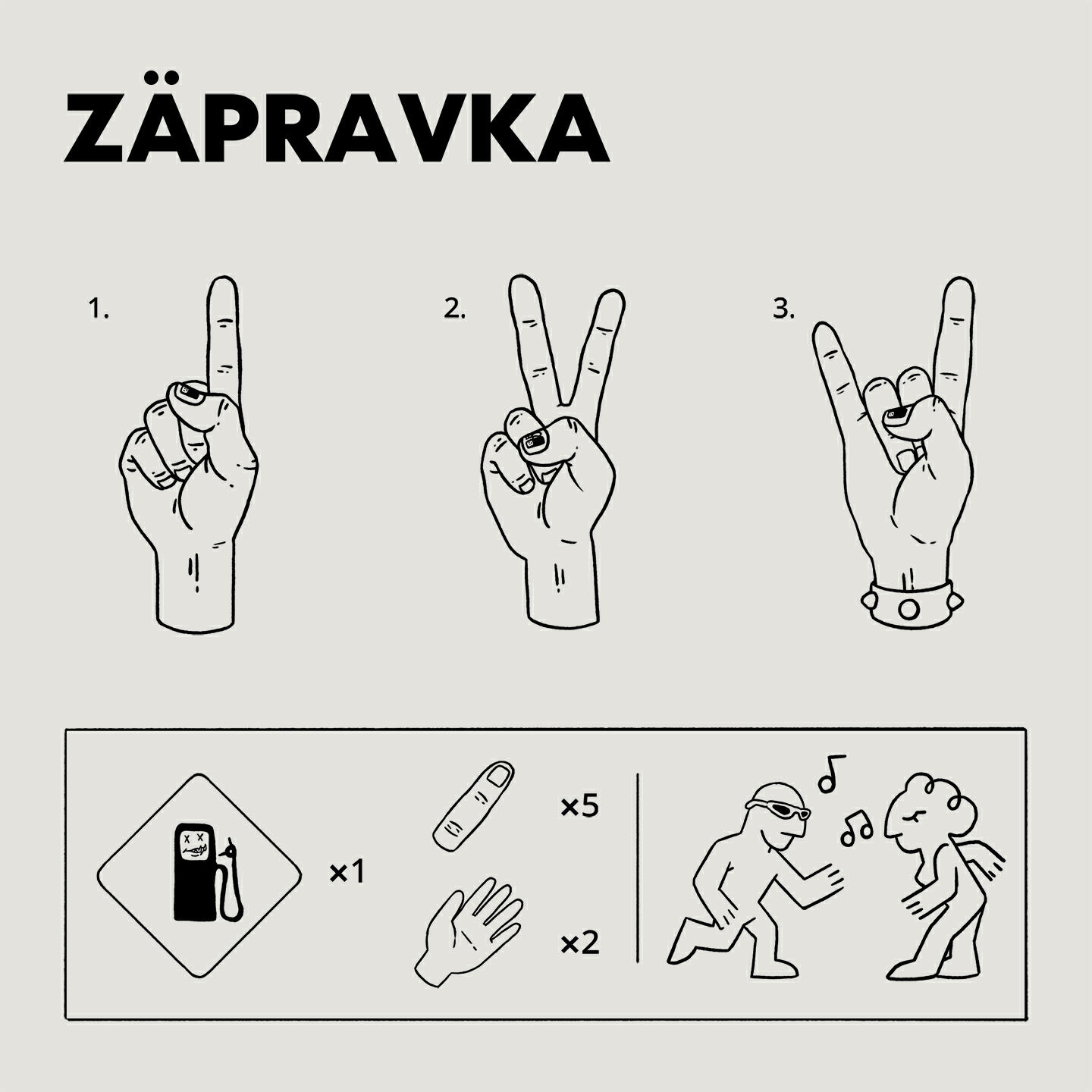 Альбом EINS ZWEI исполнителя ZAPRAVKA