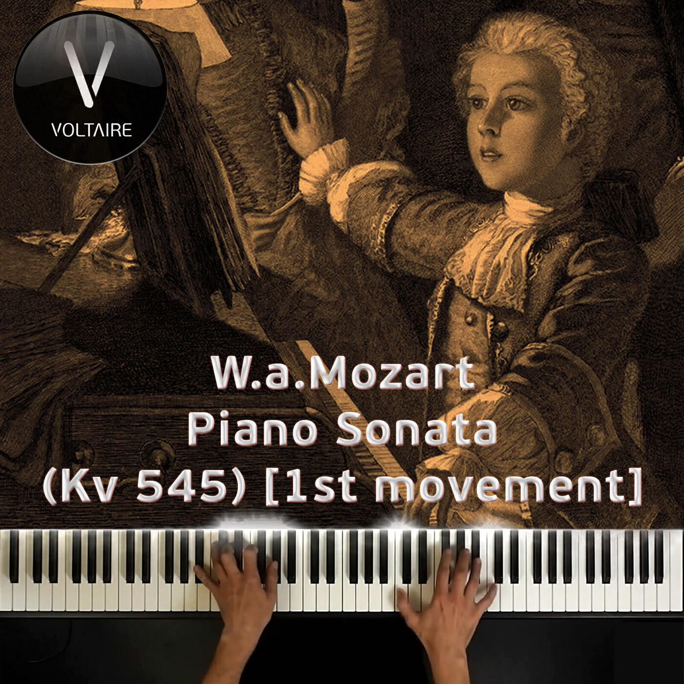 W.a.Mozart Piano Sonata (Kv 545) [1st Movement]
