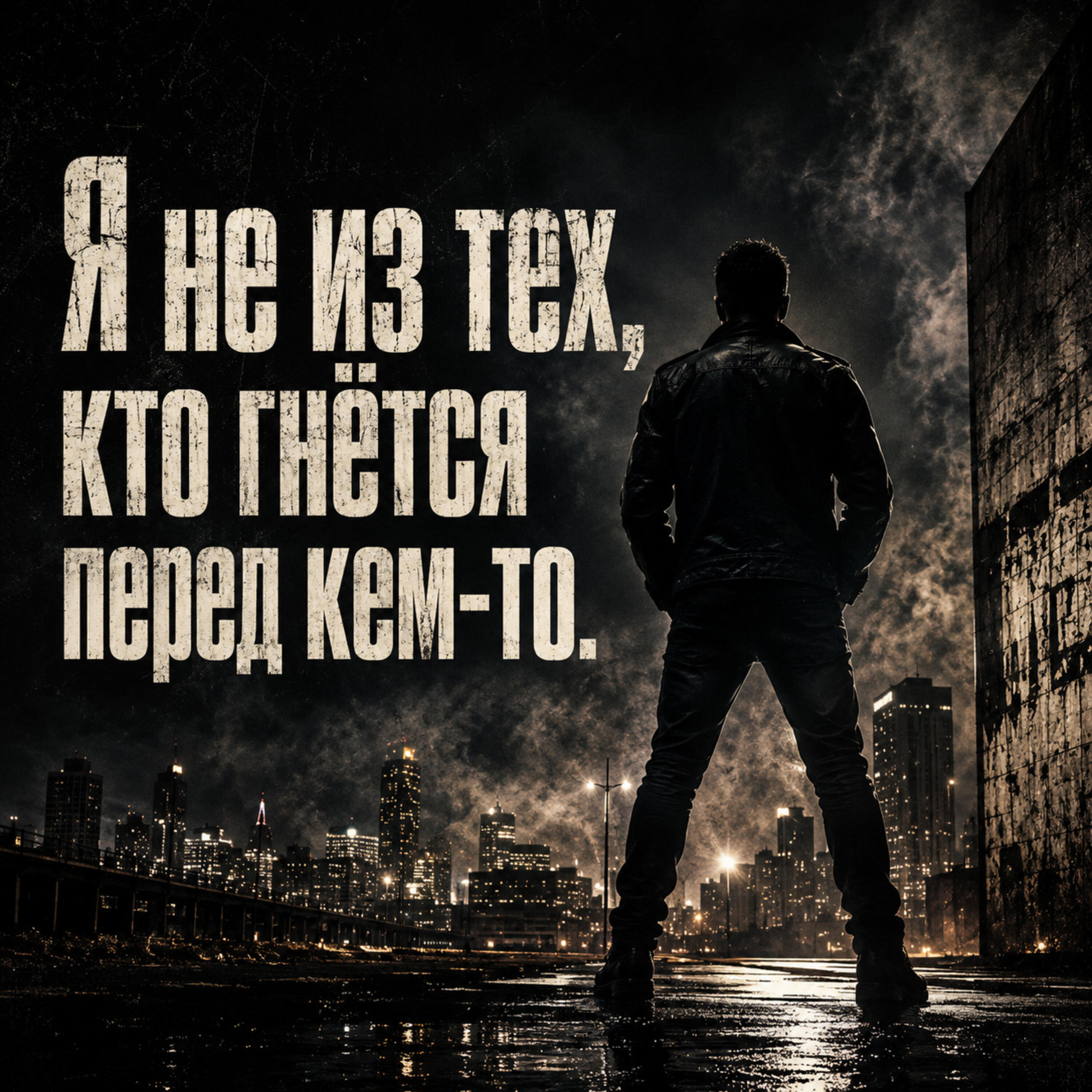 Я не из тех, кто гнётся перед кем-то