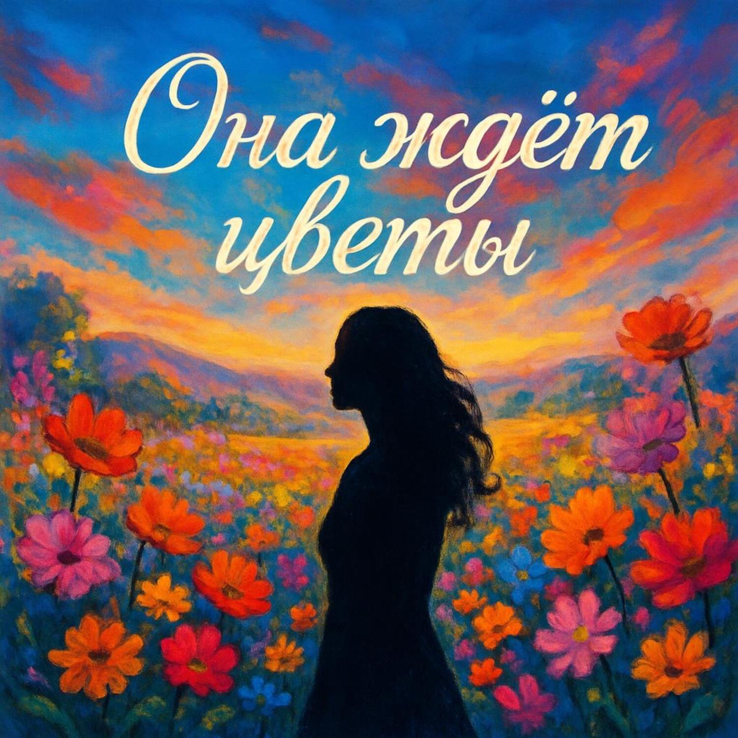 Она ждёт цветы