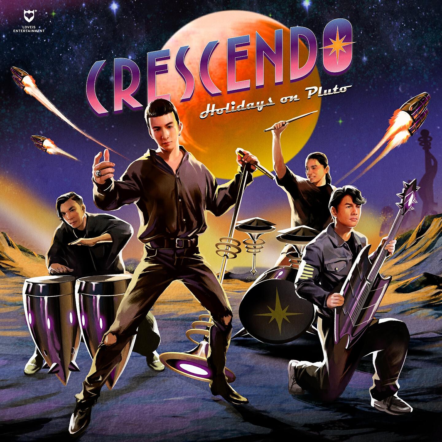 Альбом Holidays On Pluto исполнителя Crescendo