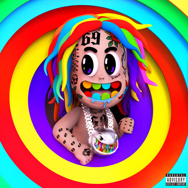 Akon, 6IX9INE - LEAH