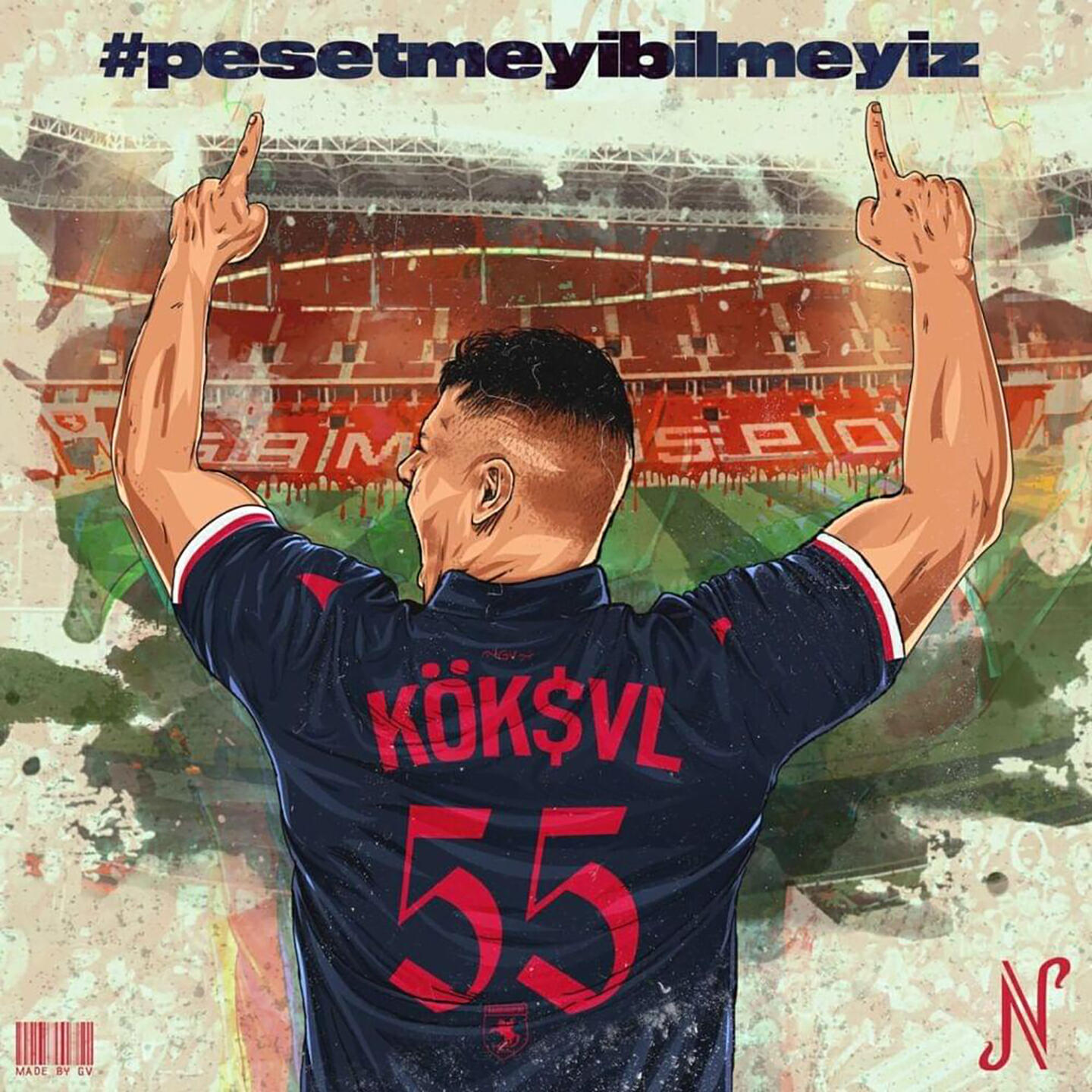 KÖK$VL - Samsunspor Anthem (Pesetmeyibilmeyiz)