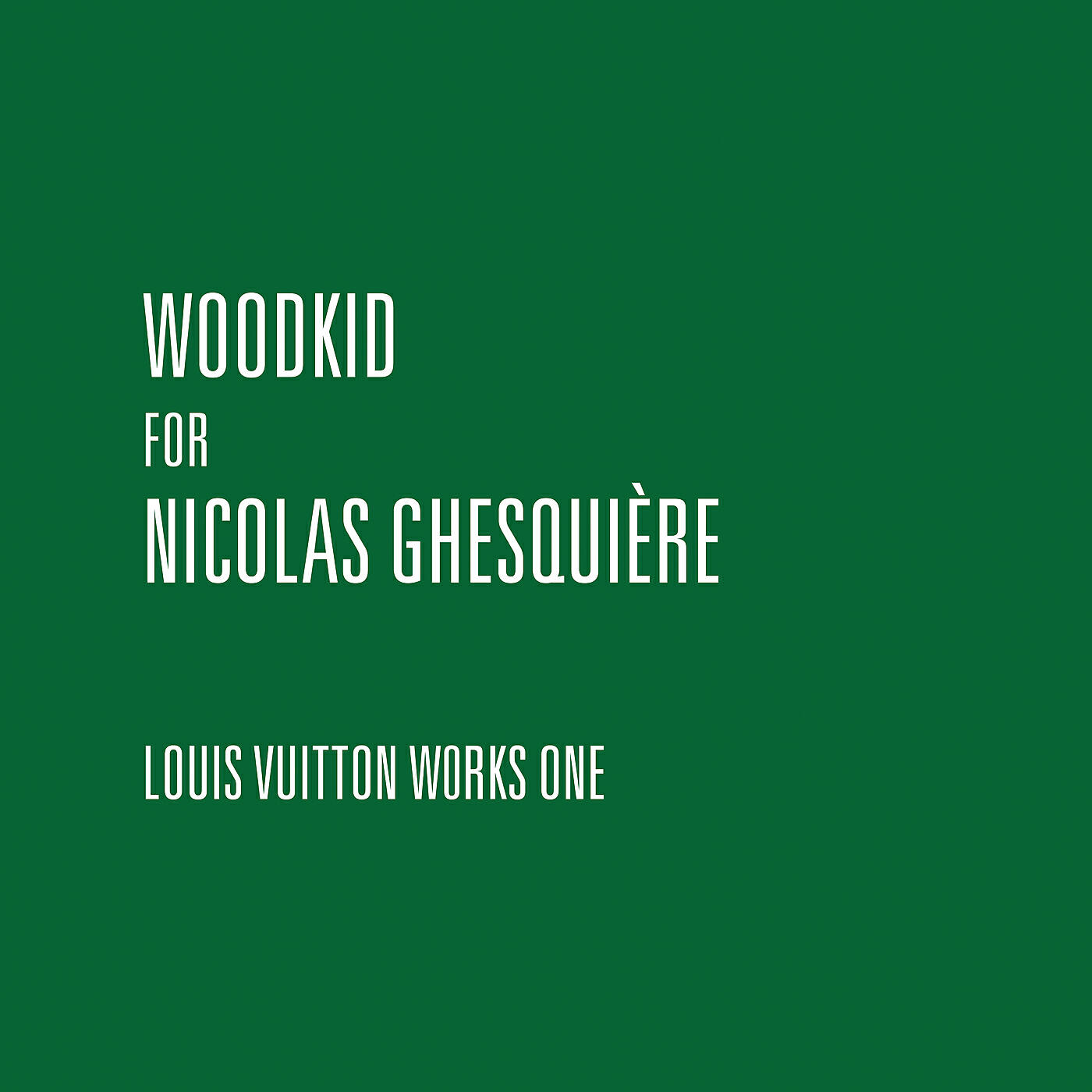 Woodkid, Moses Sumney - Standing On The Horizon (feat. Moses Sumney)