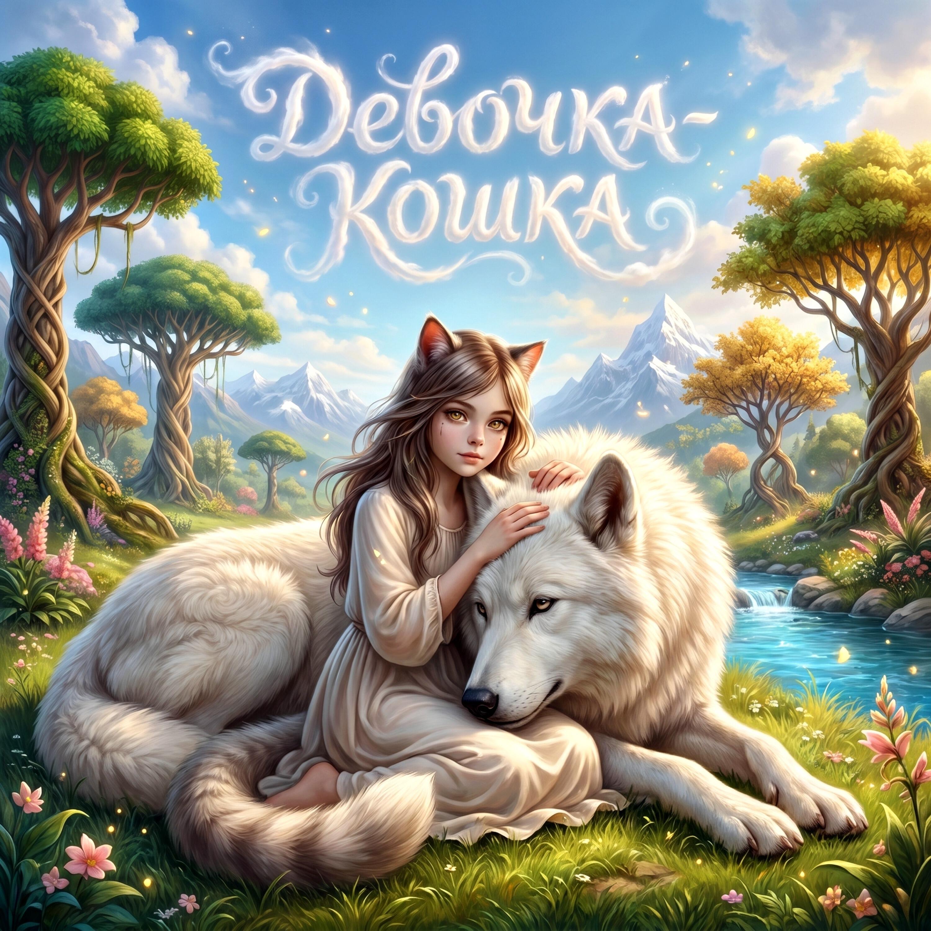 Девочка кошка
