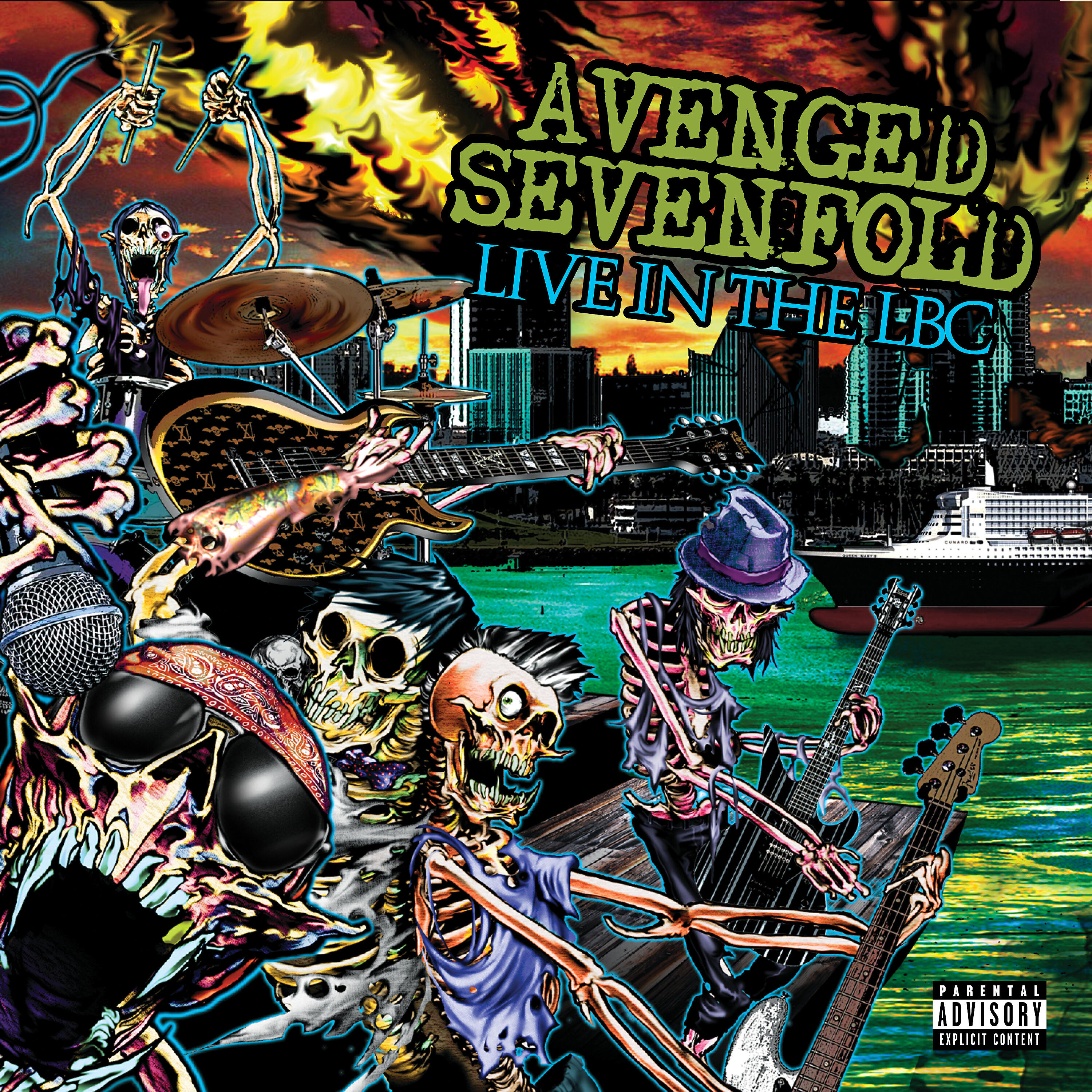 Альбом Live in the LBC исполнителя Avenged Sevenfold