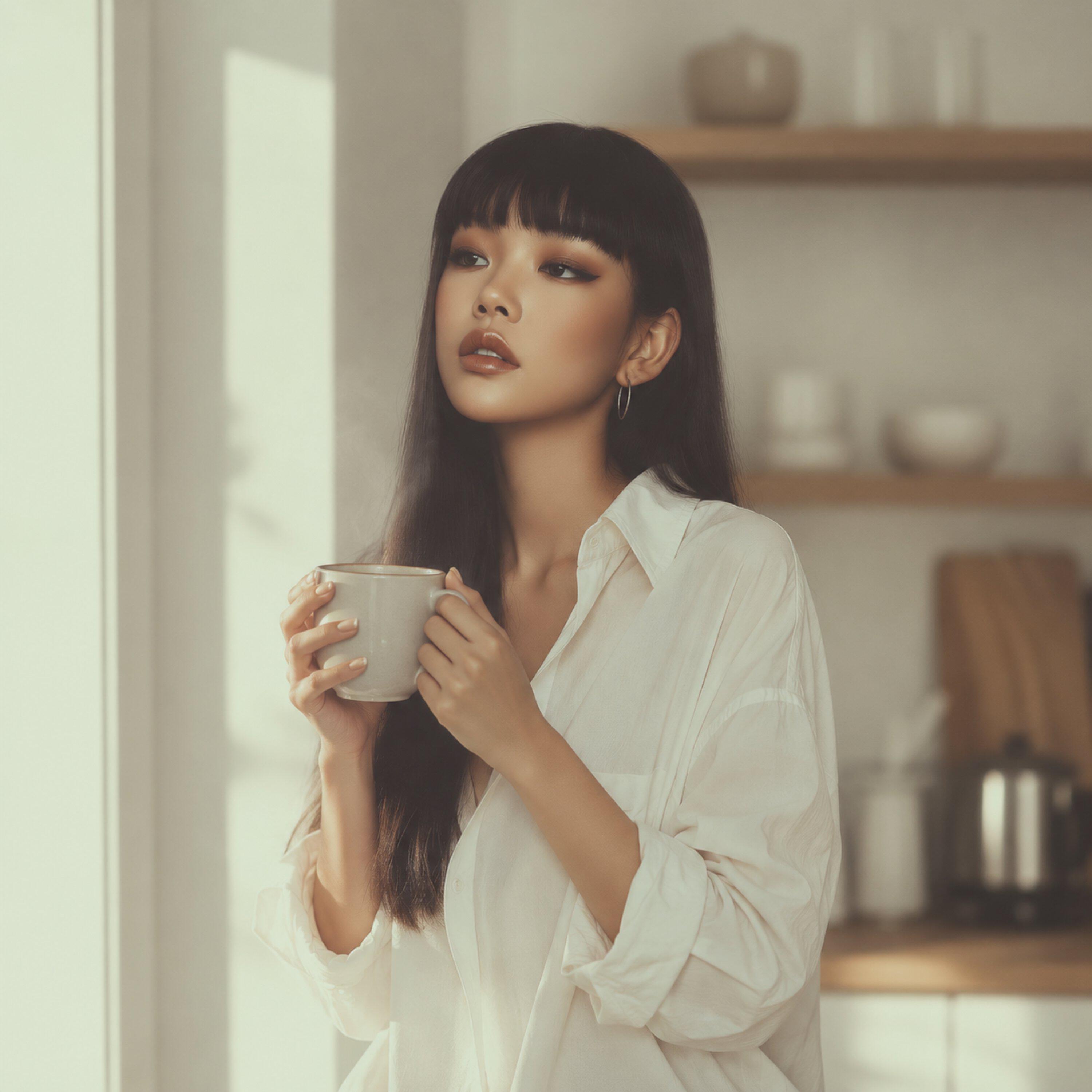 Альбом Morning Coffee Blue исполнителя Eshe Lí, Solene Noir