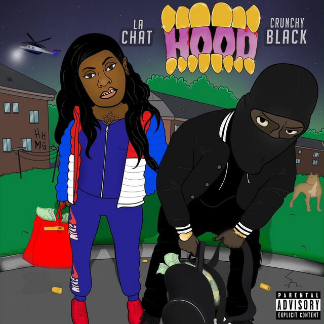Альбом Hood исполнителя Crunchy Black, La Chat