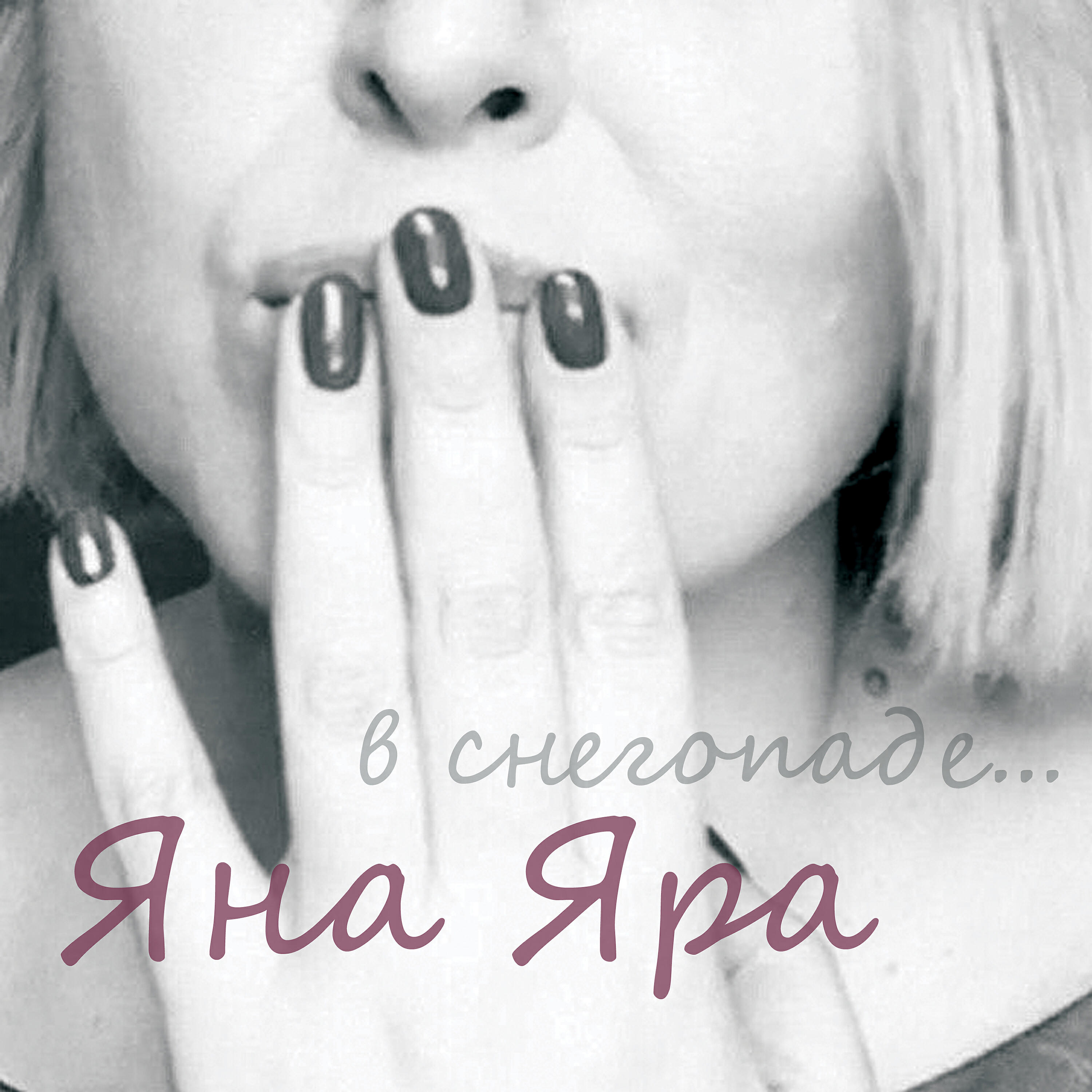 В снегопаде
