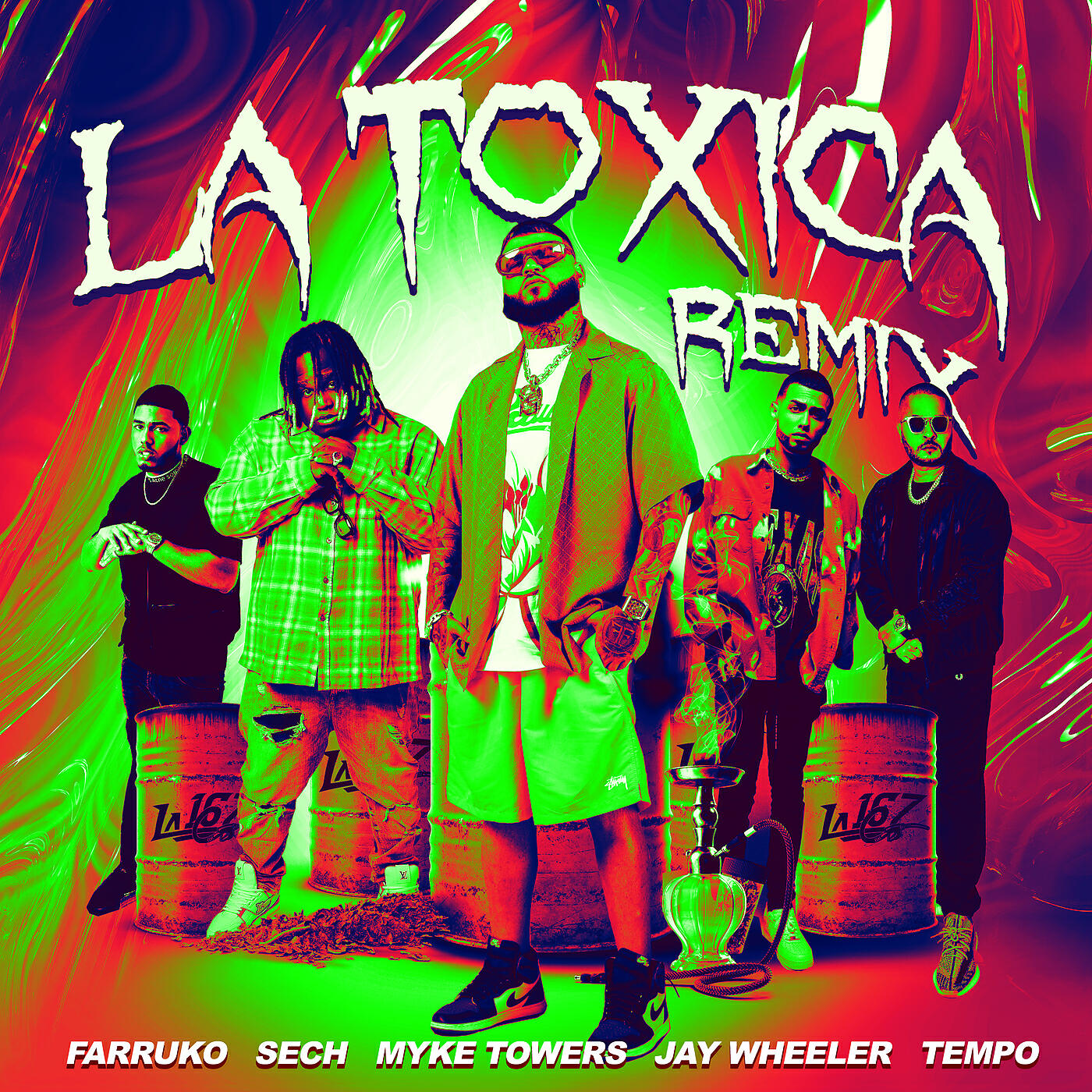 Альбом La Tóxica (Remix) исполнителя Sech, Farruko, Myke Towers, Jay Wheeler, Tempo