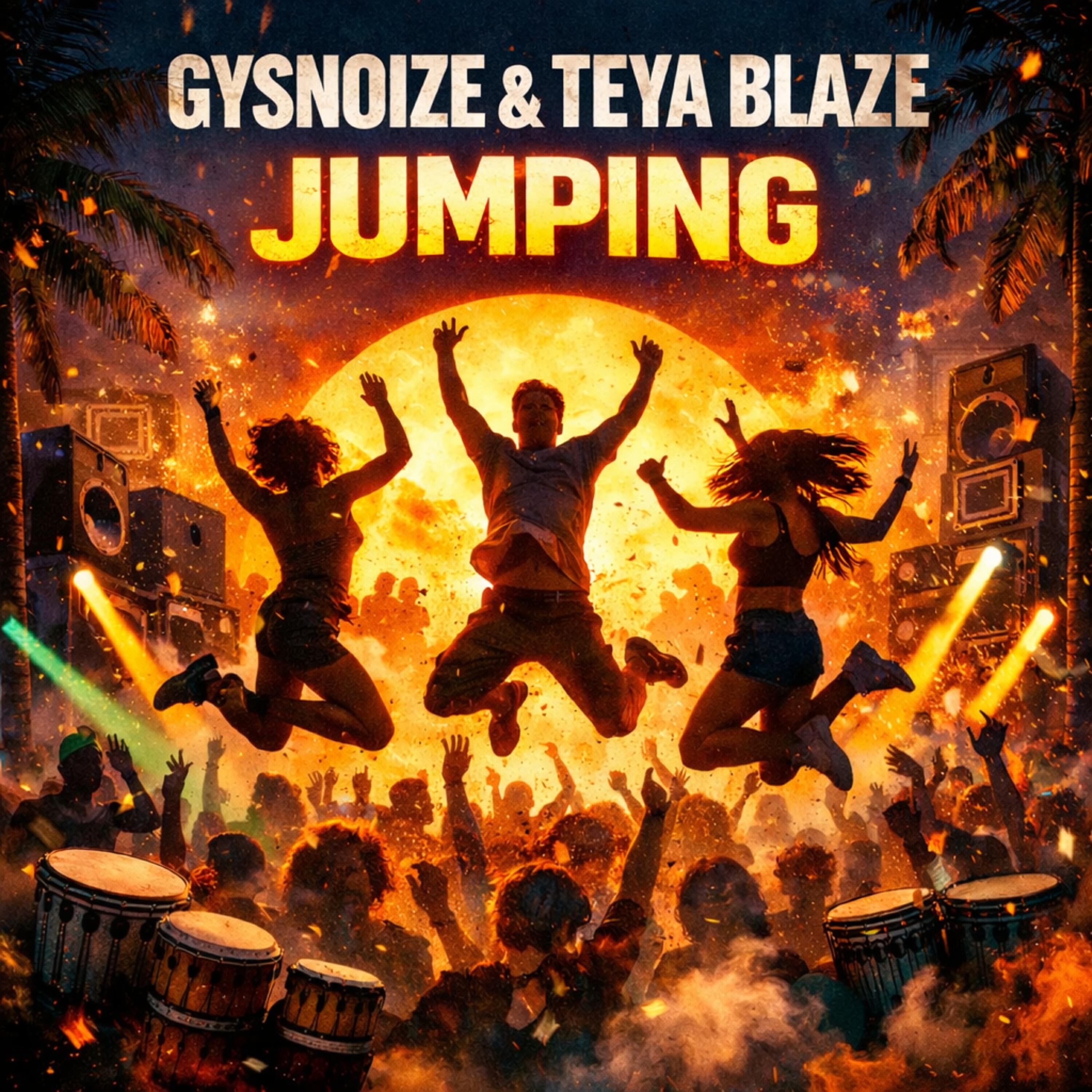 Альбом Jumping исполнителя GYSNOIZE, Teya Blaze